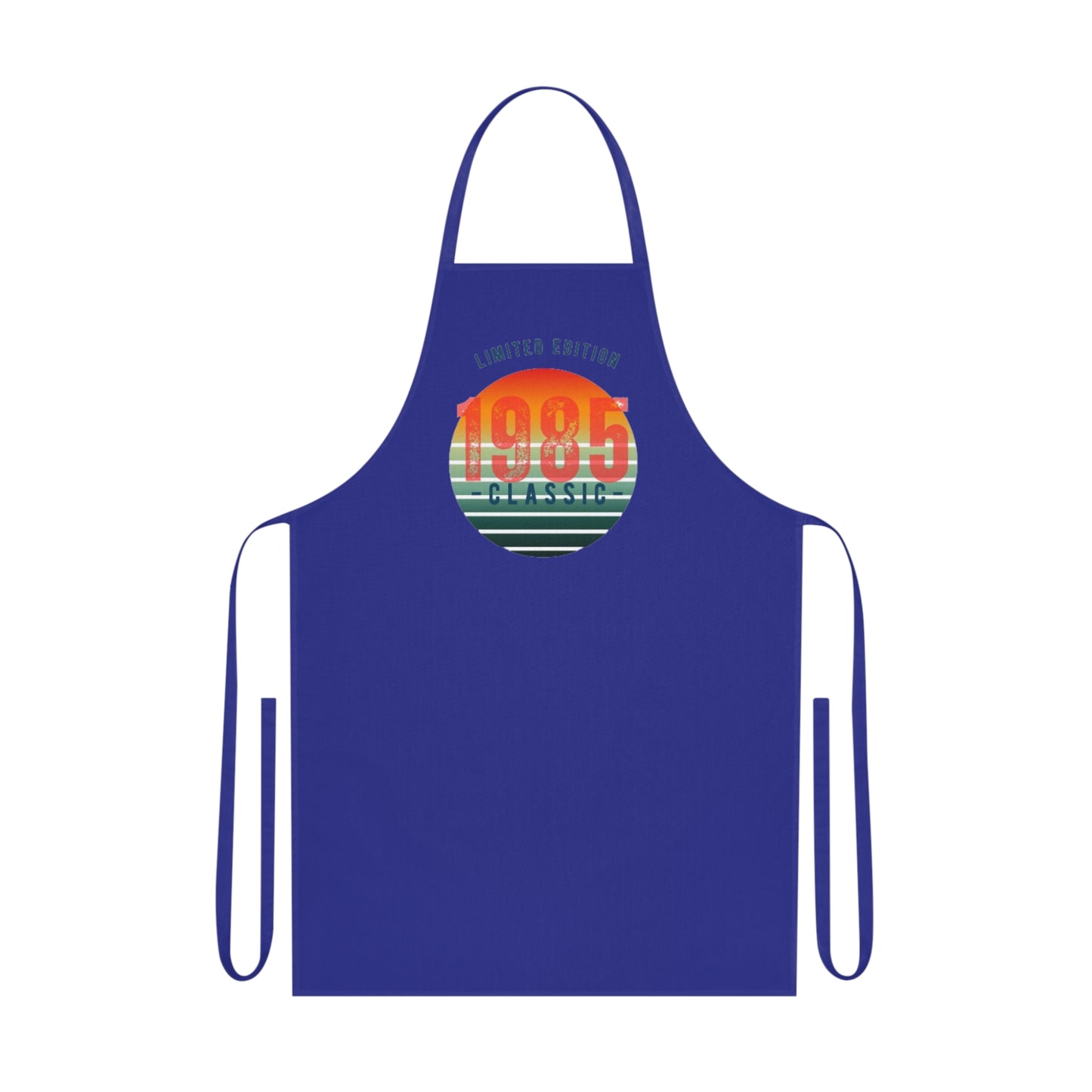 Personalised Custom Limited Edition 1985 Cotton Apron