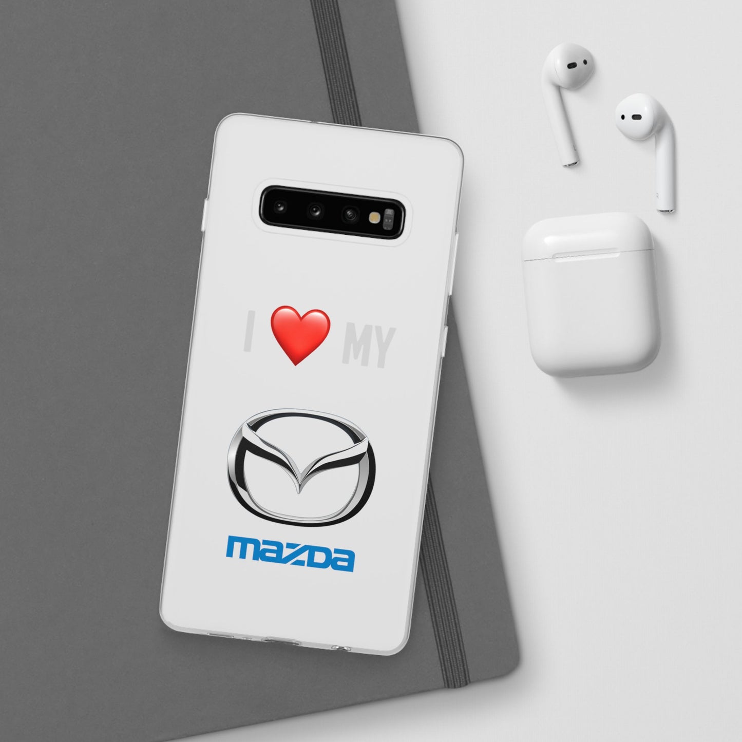 Mazda Phone Case - Flexible And Frosted TPU Plastic I Love My Mazda Phone Case