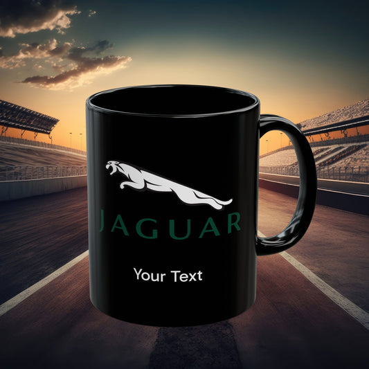 Jaguar Mug (With or Without Personalisation) 11oz or 15oz. Perfect Gift