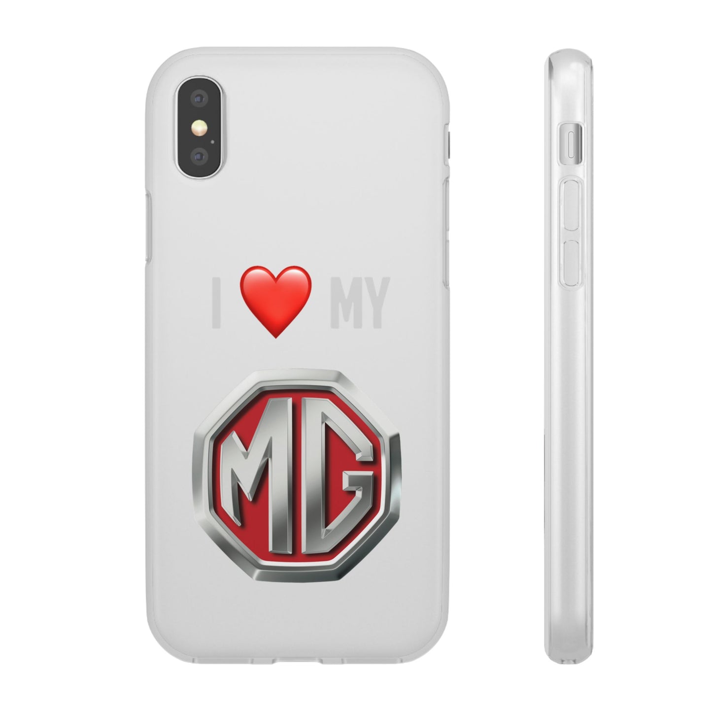 MG Phone Case - Flexible And Frosted TPU Plastic I Love My MG Phone Case