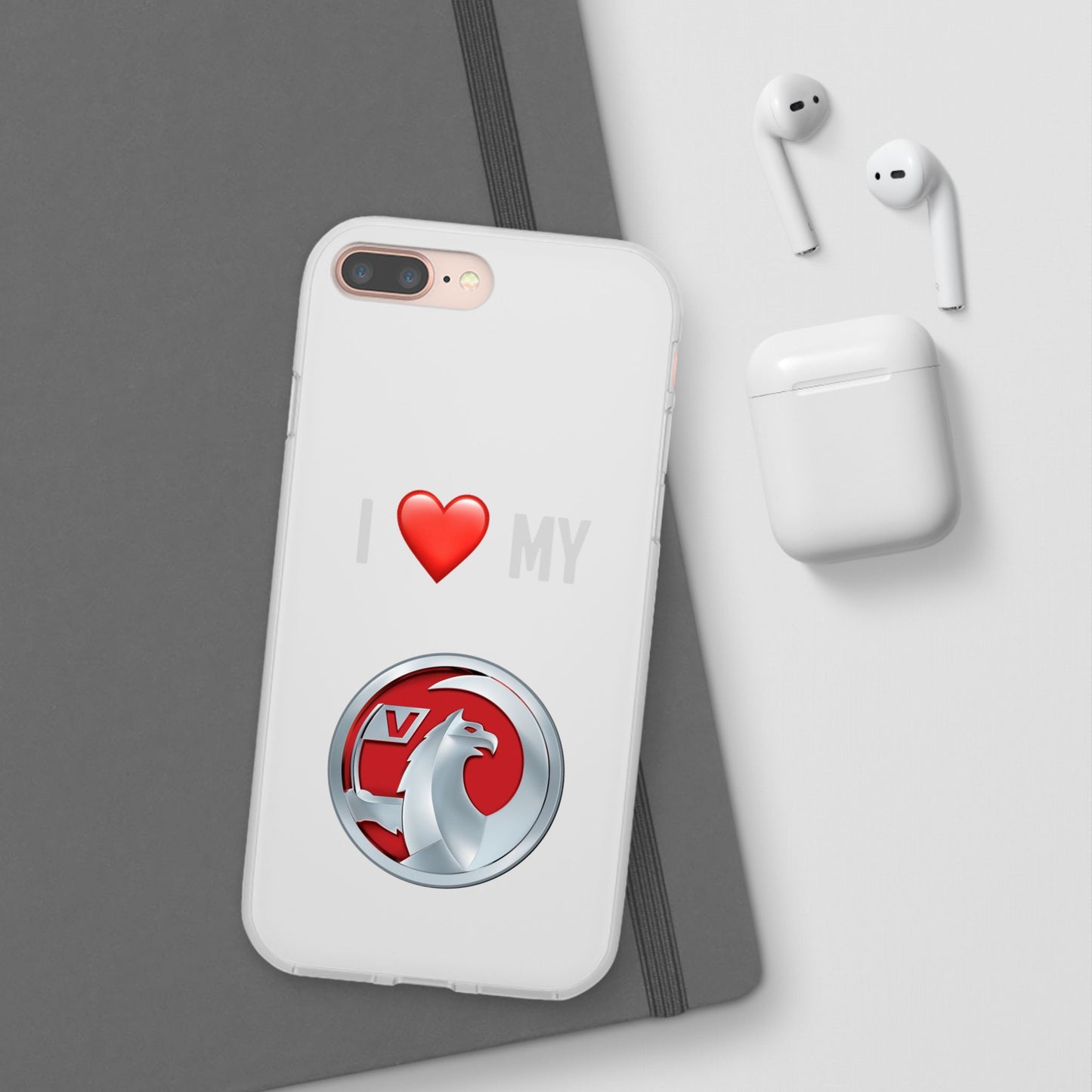 Vauxhall Phone Case - Flexible And Frosted TPU Plastic I Love My Vauxhall Phone Case