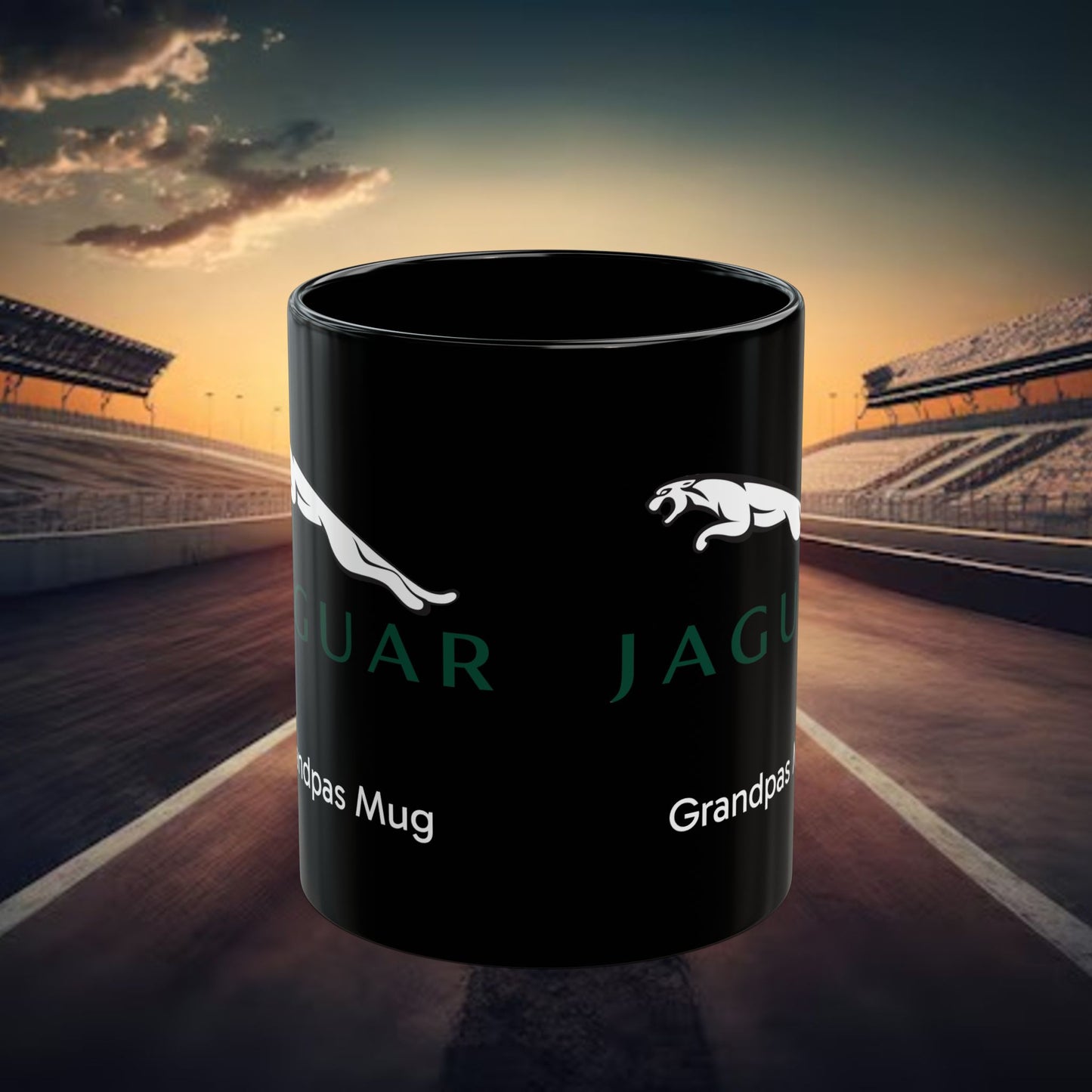 Jaguar Mug (With or Without Personalisation) 11oz or 15oz. Perfect Gift