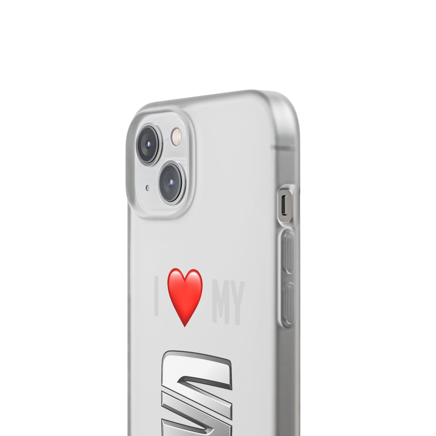 Seat Phone Case - Flexible And Frosted TPU Plastic I Love My Seat Phone Case