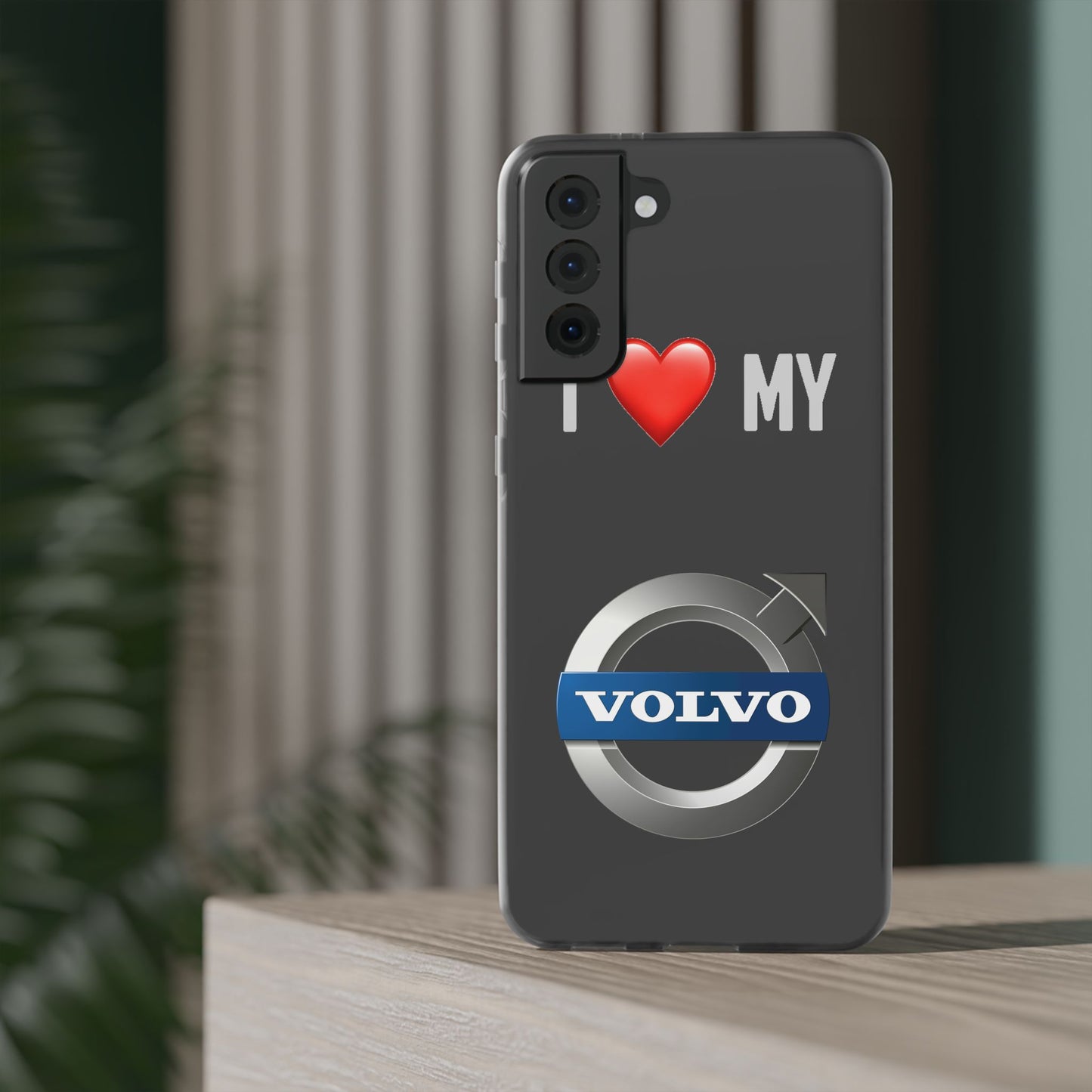 I  Love My Volvo Phone Case – Slim Flexible Protective Cover