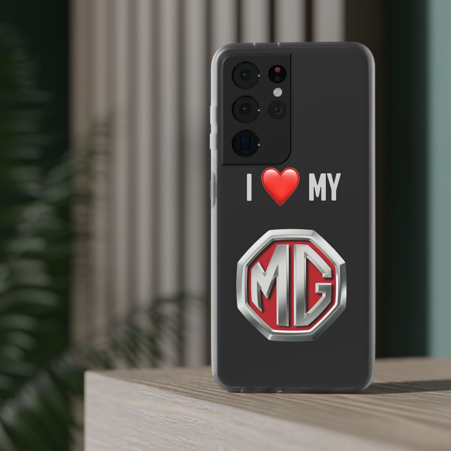 MG Phone Case - Flexible And Frosted TPU Plastic I Love My MG Phone Case