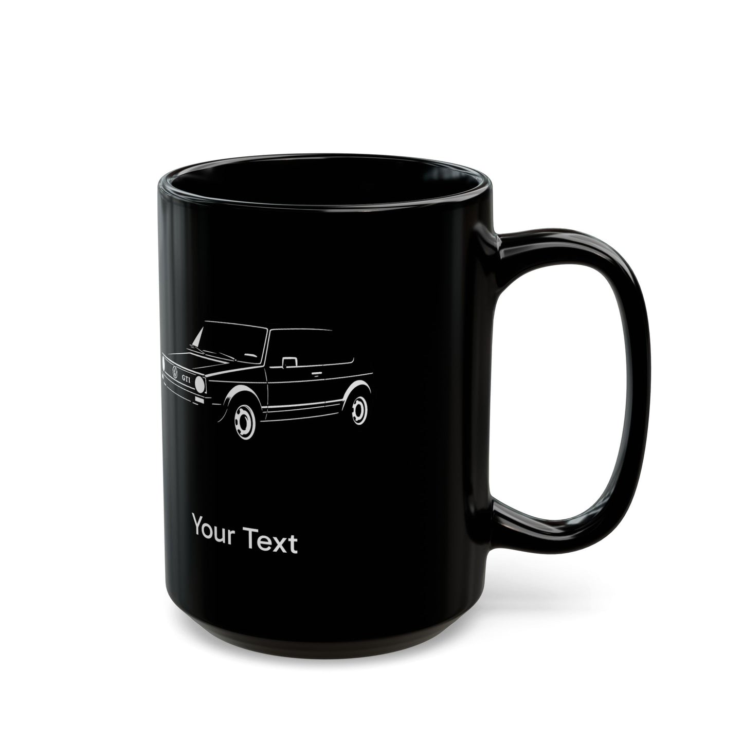 Golf GTI Mk 1 Mug (With or Without Personalisation) 11oz or 15oz. Perfect Gift