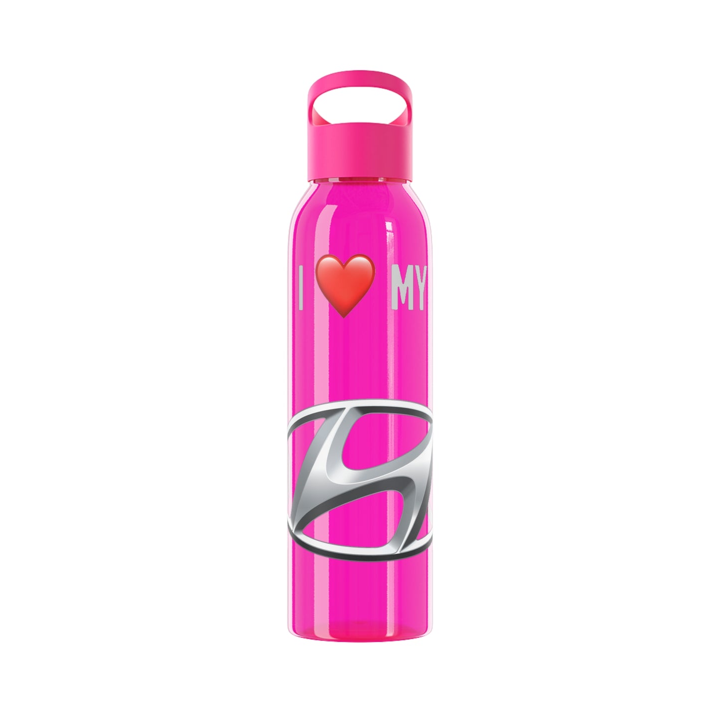 Hyundai - I Love My Hyundai 22oz Water Bottle