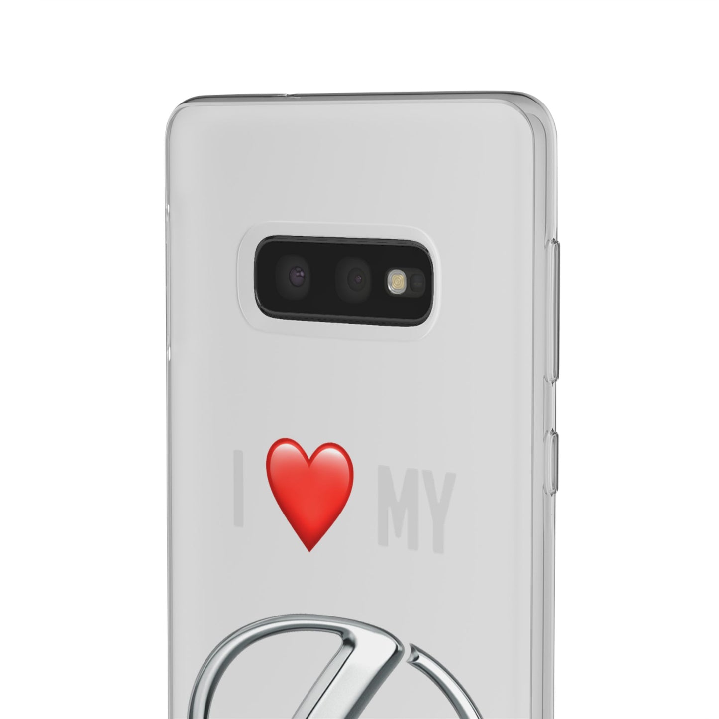 Lexus Phone Case - Flexible And Frosted TPU Plastic I Love My Lexus Phone Case