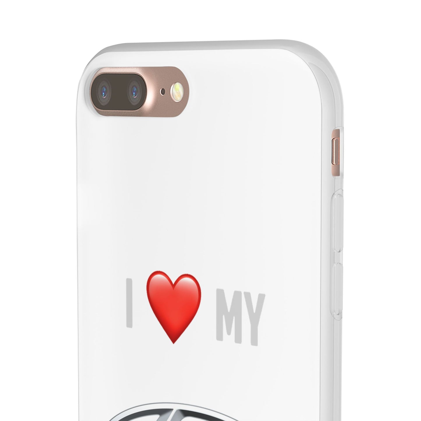 Hyundai Phone Case - Flexible And Frosted TPU Plastic I Love My Hyundai Phone Case
