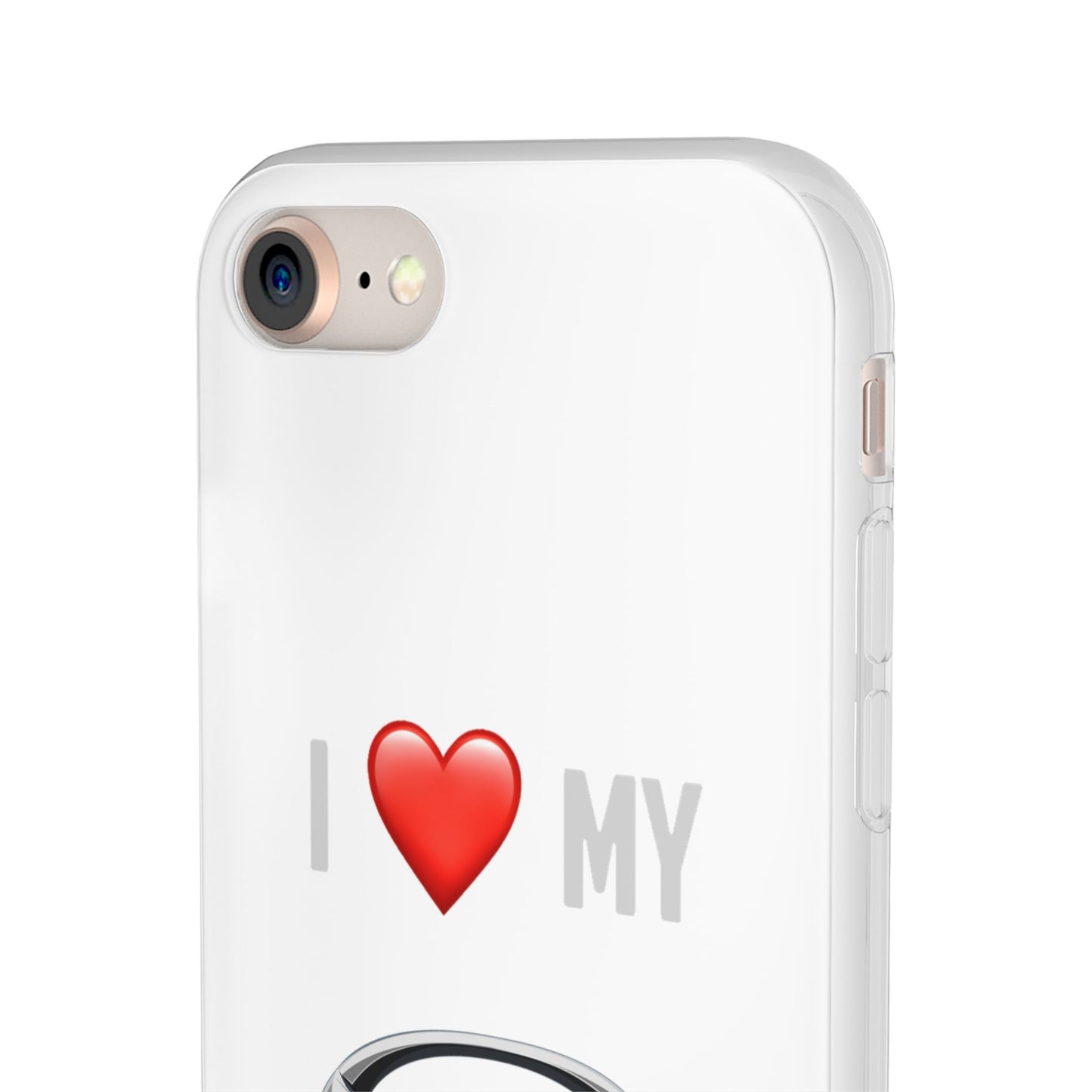 Mazda Phone Case - Flexible And Frosted TPU Plastic I Love My Mazda Phone Case