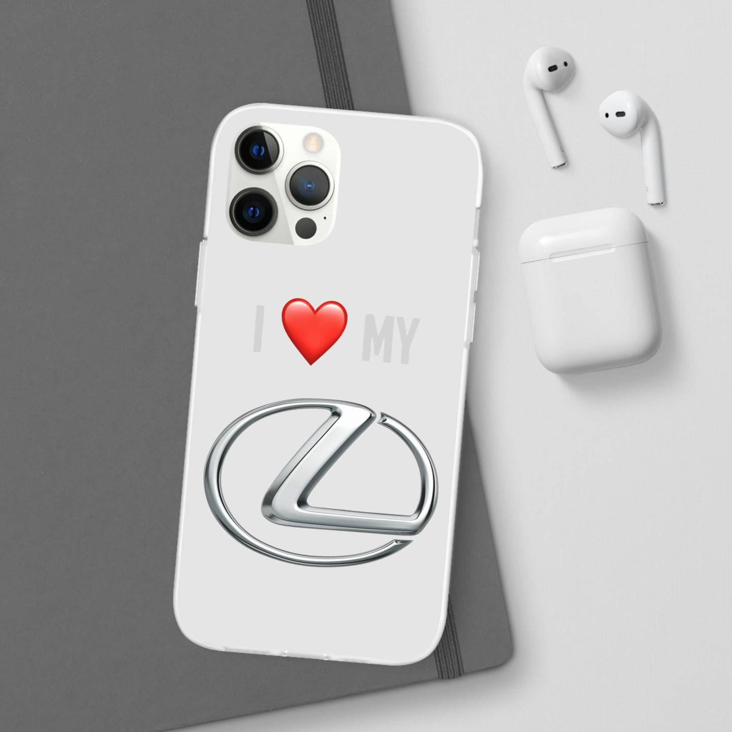 Lexus Phone Case - Flexible And Frosted TPU Plastic I Love My Lexus Phone Case