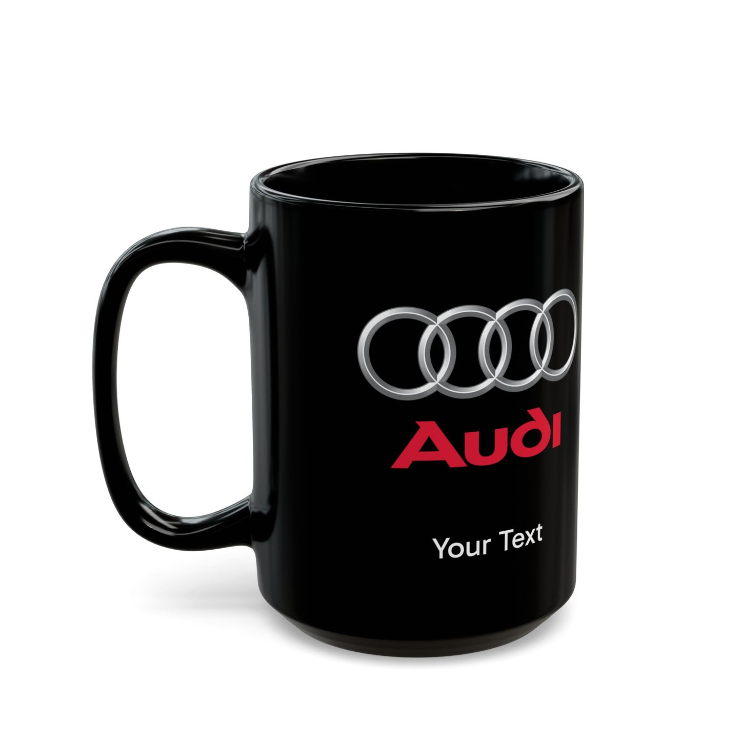 Audi Mug (With or Without Personalisation) 11oz or 15oz. Perfect Gift
