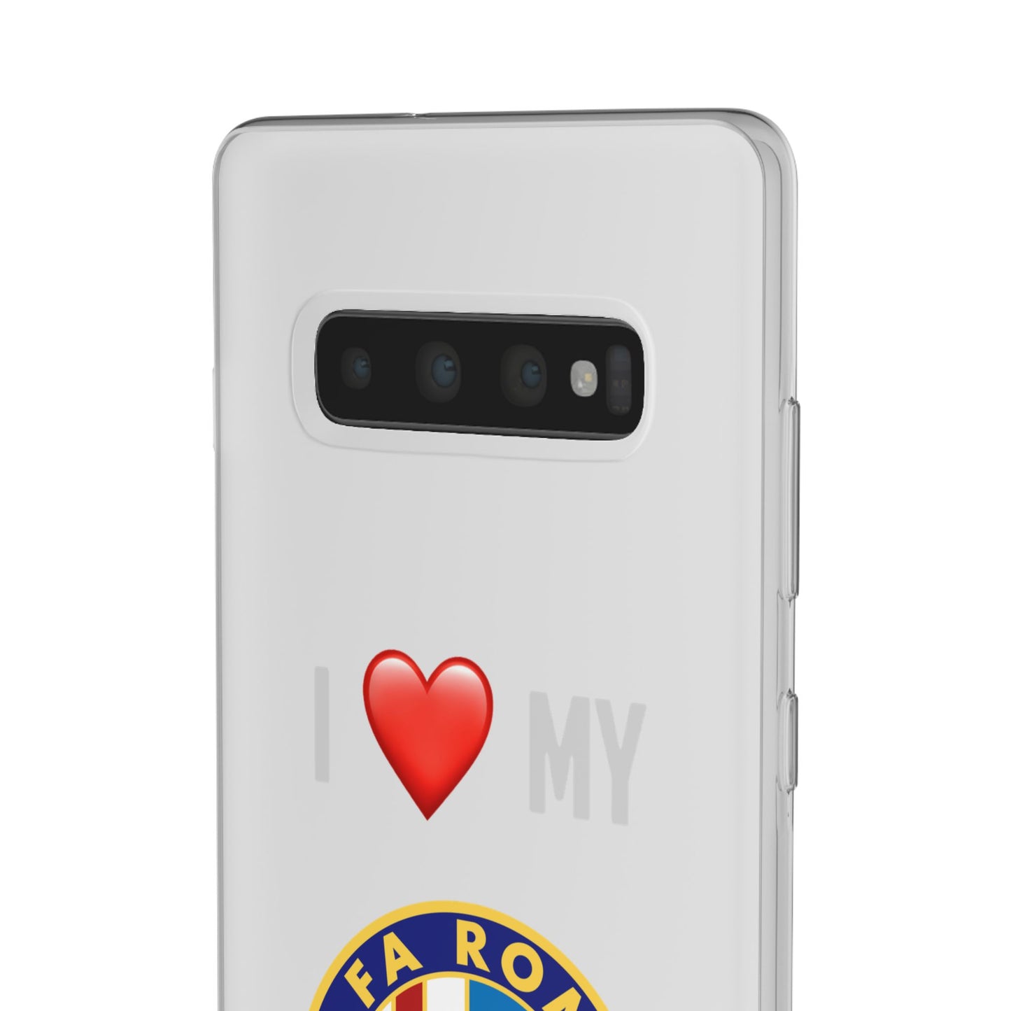 Alfa Romeo Phone Case - Flexible And Frosted TPU Plastic I Love My Alfa Romeo Phone Case
