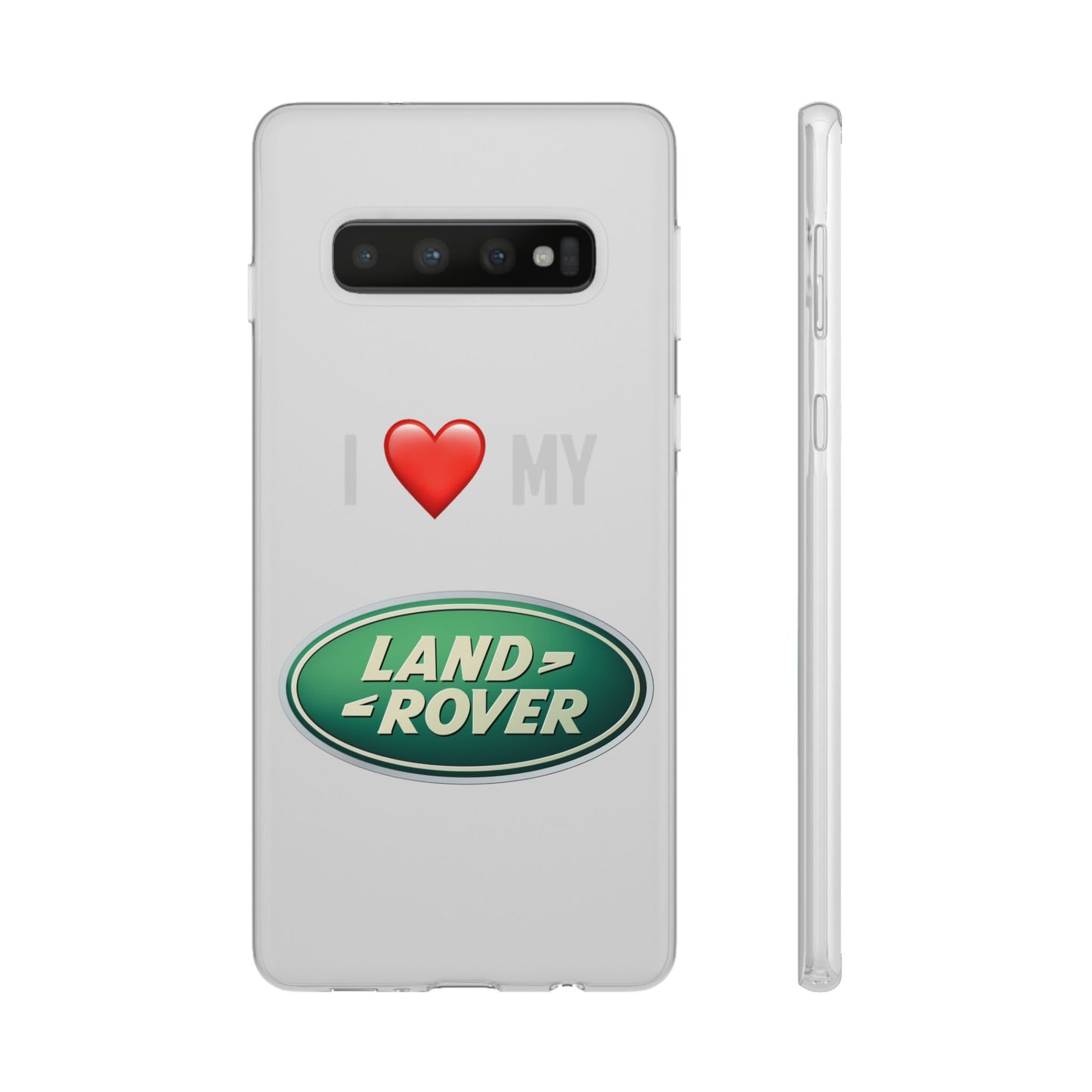 Land Rover Phone Case - Flexible And Frosted TPU Plastic I Love My Land Rover Phone Case
