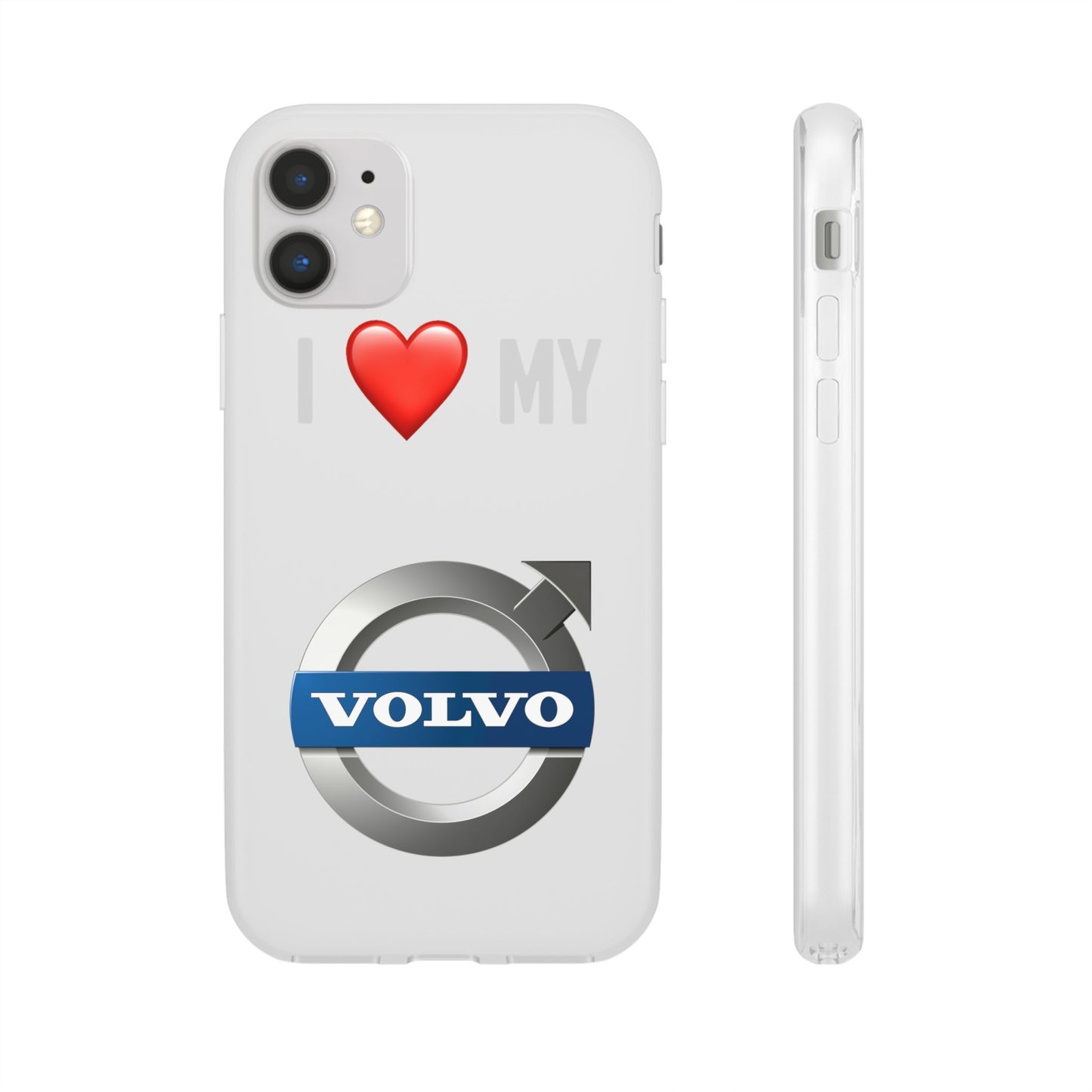 I  Love My Volvo Phone Case – Slim Flexible Protective Cover