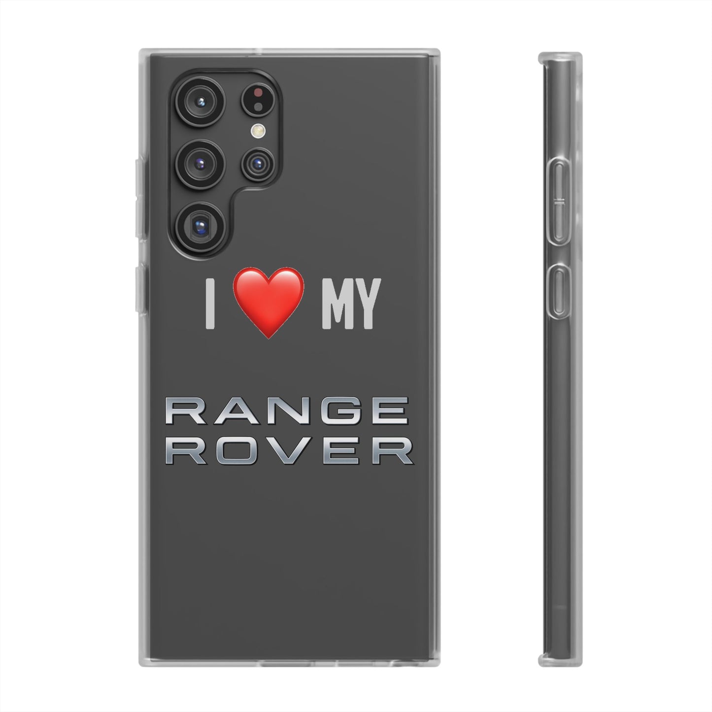 Range Rover Phone Case - Flexible And Frosted TPU Plastic I Love My Range Rover Phone Case