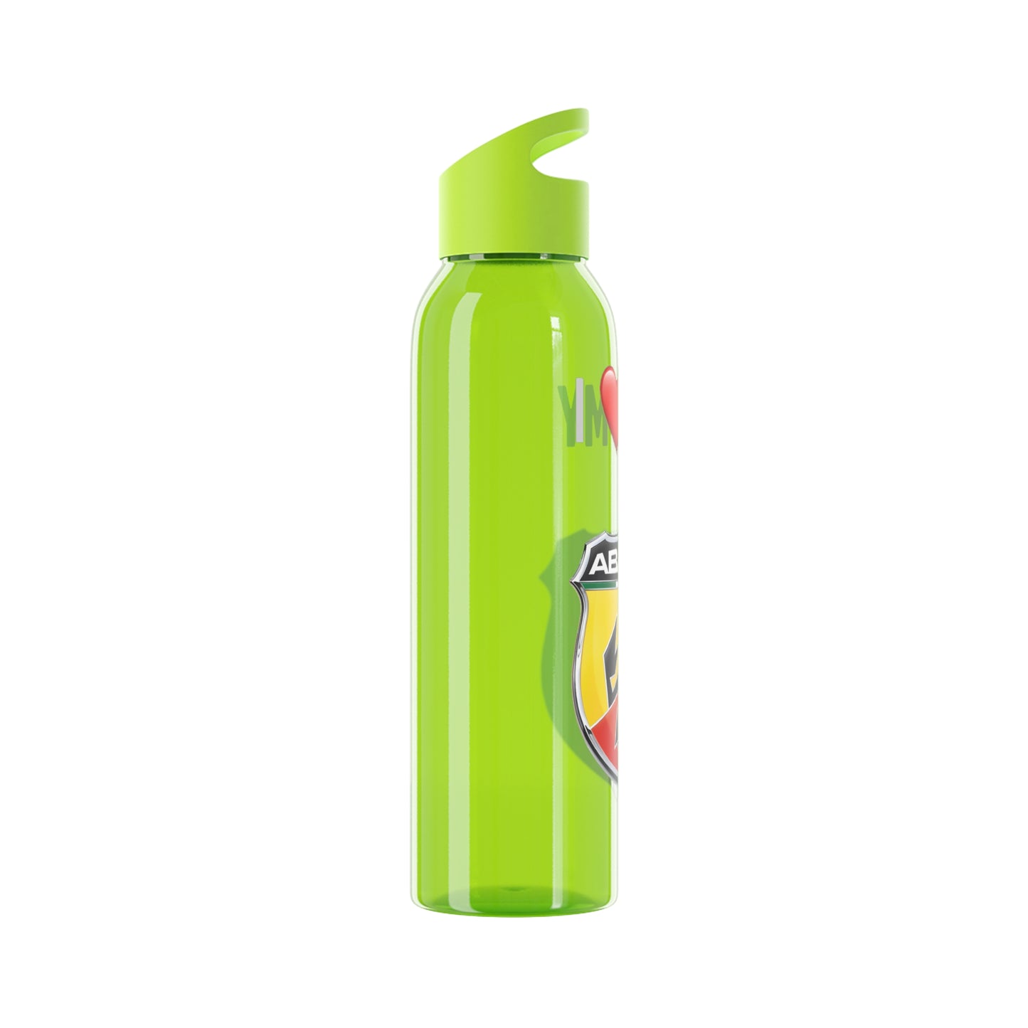 Abarth - I Love My Abarth 22oz Water Bottle