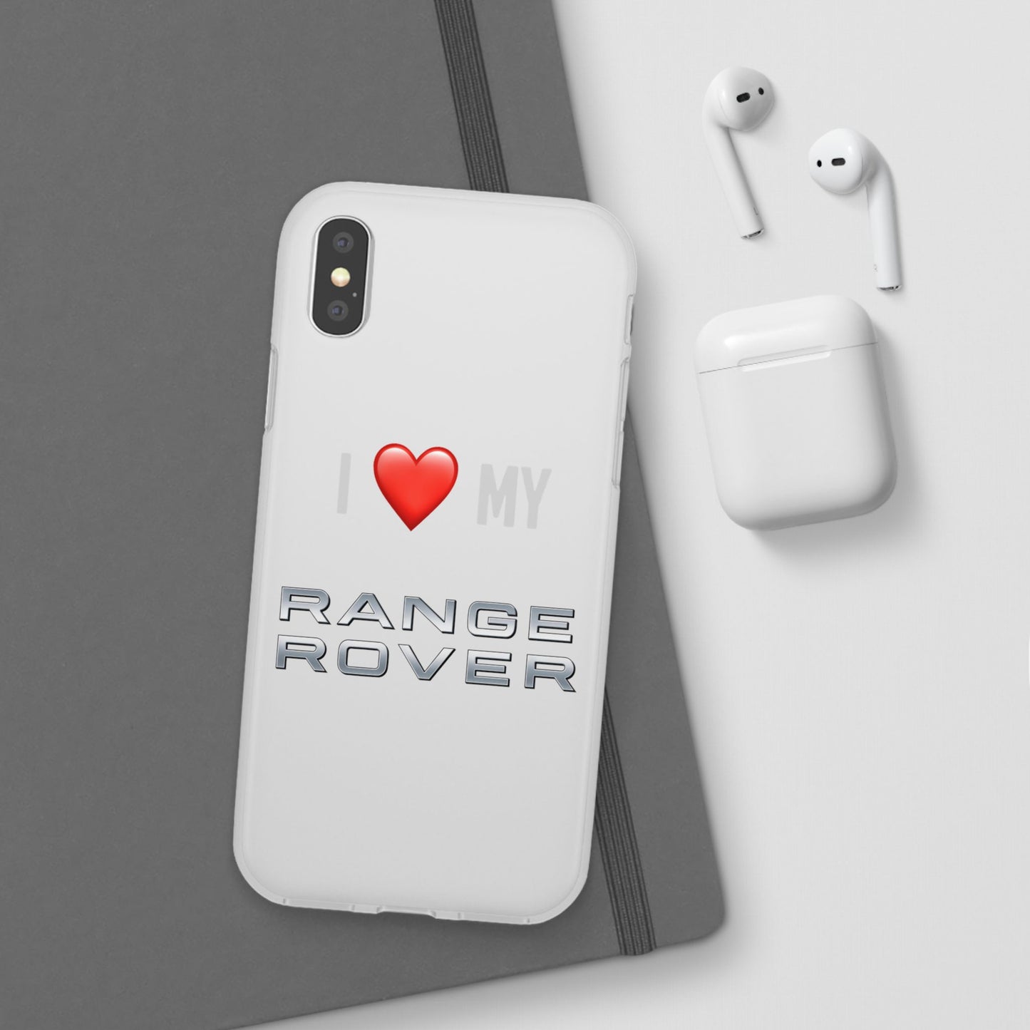 Range Rover Phone Case - Flexible And Frosted TPU Plastic I Love My Range Rover Phone Case
