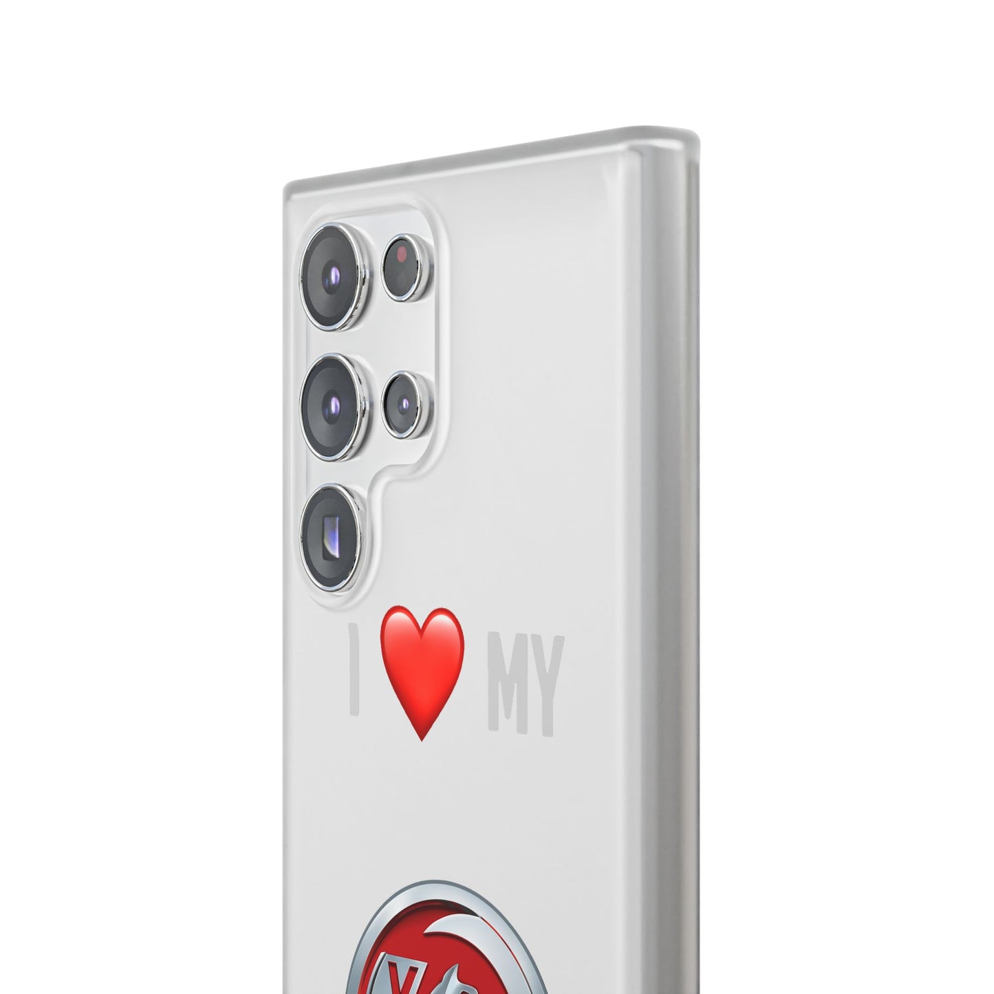 Vauxhall Phone Case - Flexible And Frosted TPU Plastic I Love My Vauxhall Phone Case