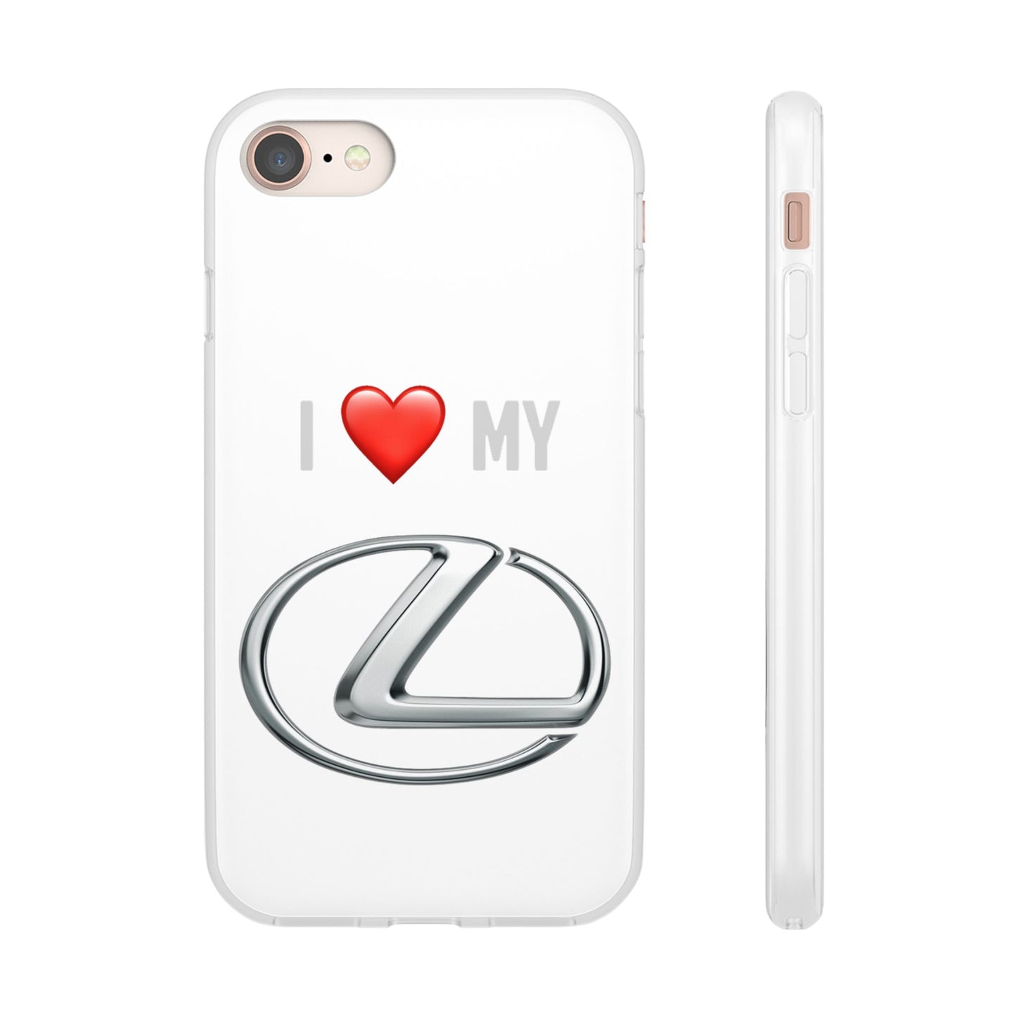 Lexus Phone Case - Flexible And Frosted TPU Plastic I Love My Lexus Phone Case
