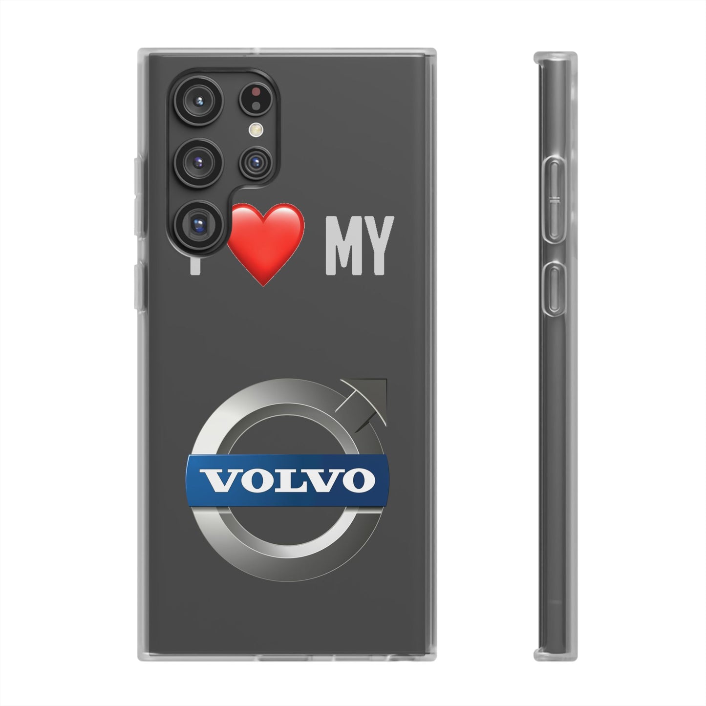 I  Love My Volvo Phone Case – Slim Flexible Protective Cover
