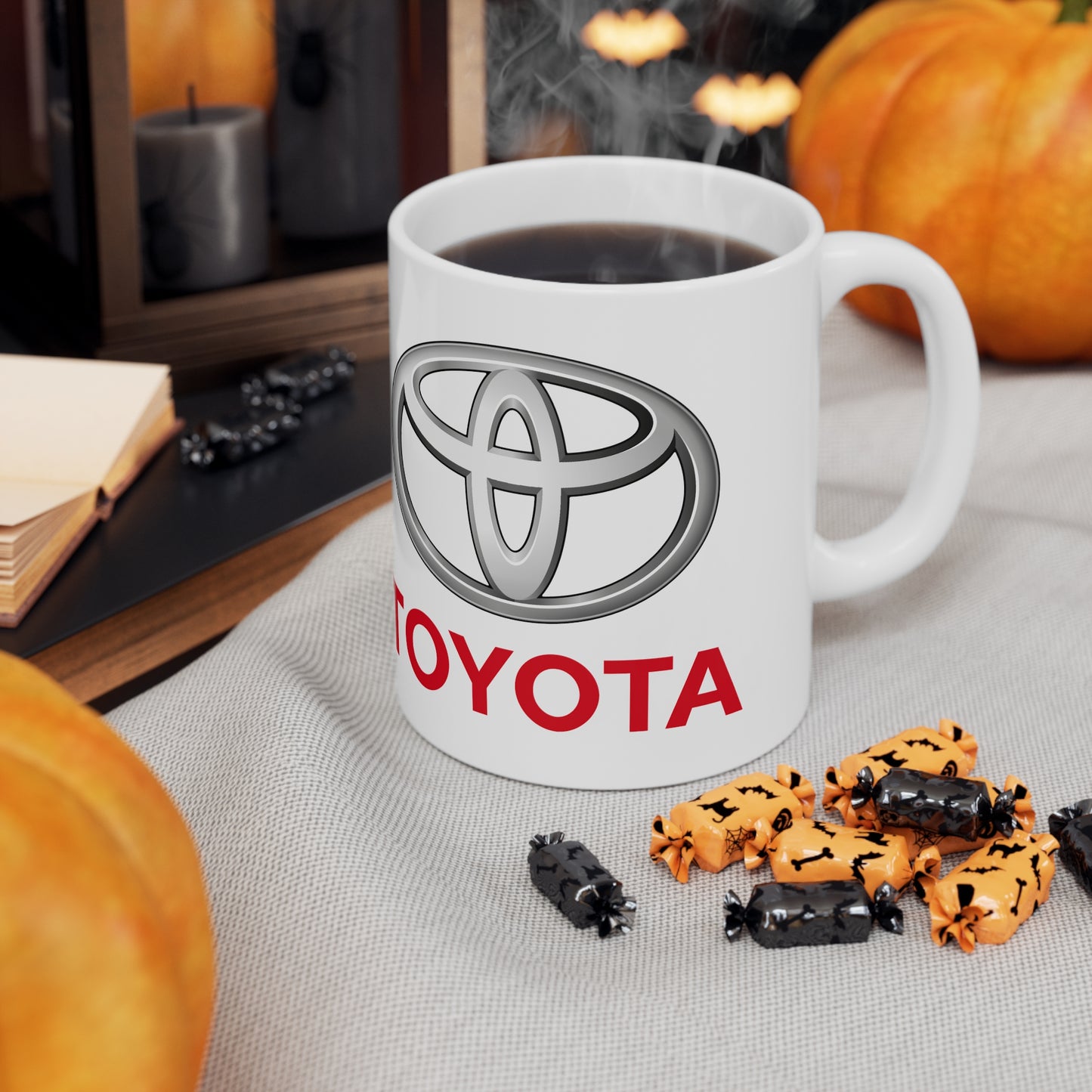 Toyota  - I Love my Toyota White Ceramic Coffee Cup 11oz, 15oz