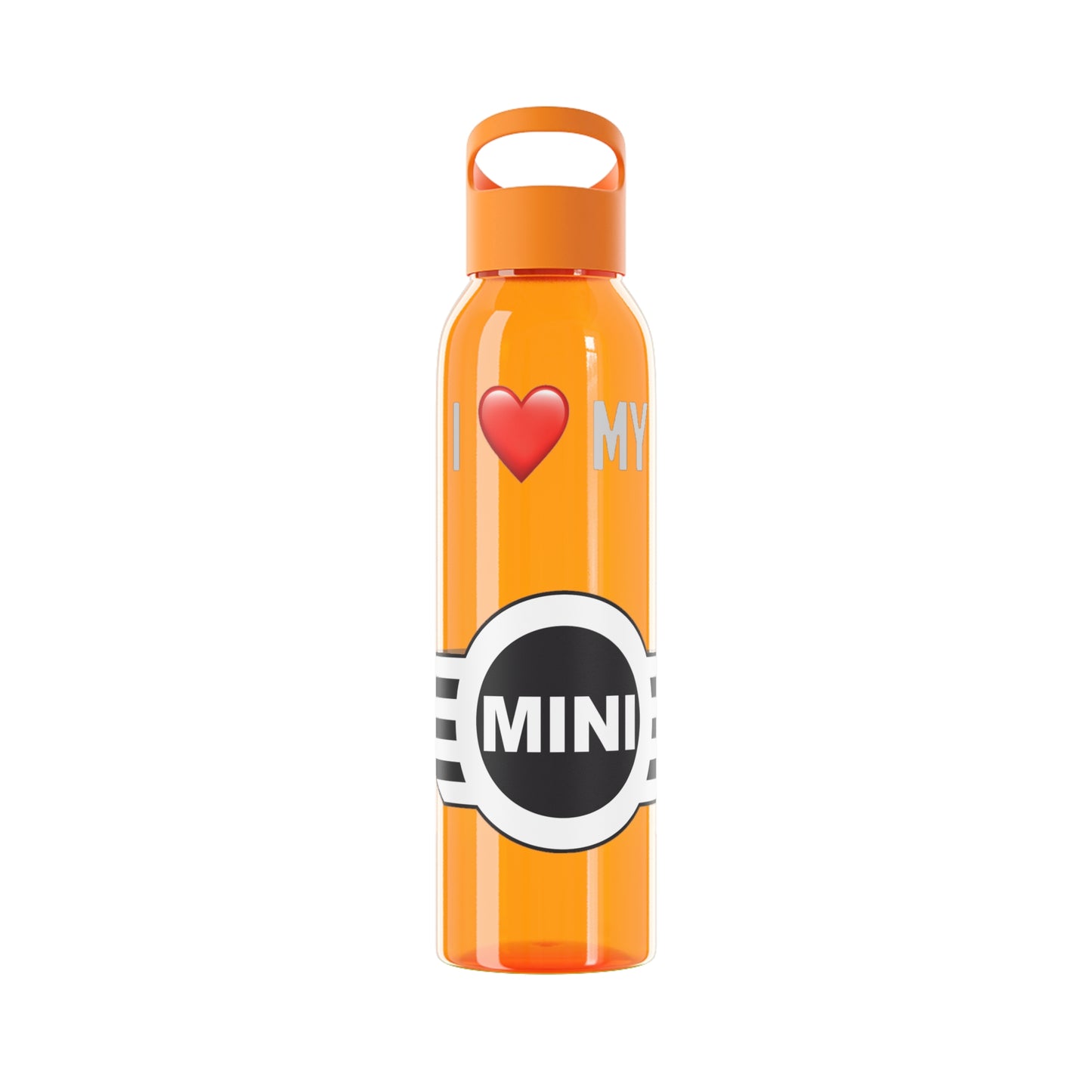 Mini - I Love My Mini 22oz Water Bottle