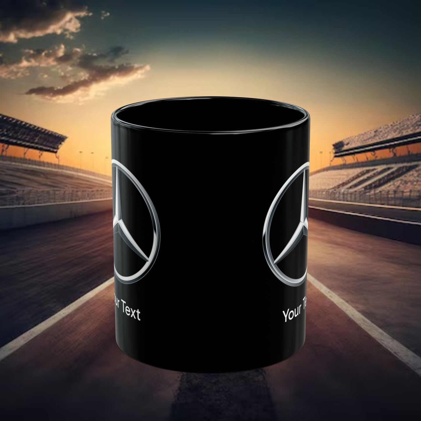 Mercedes Benz Mug (With or Without Personalisation) 11oz or 15oz. Perfect Gift