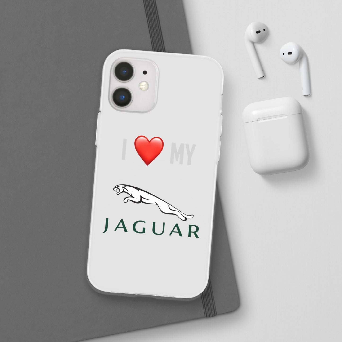 Jaguar Phone Case - Flexible And Frosted TPU Plastic I Love My Jaguar Phone Case