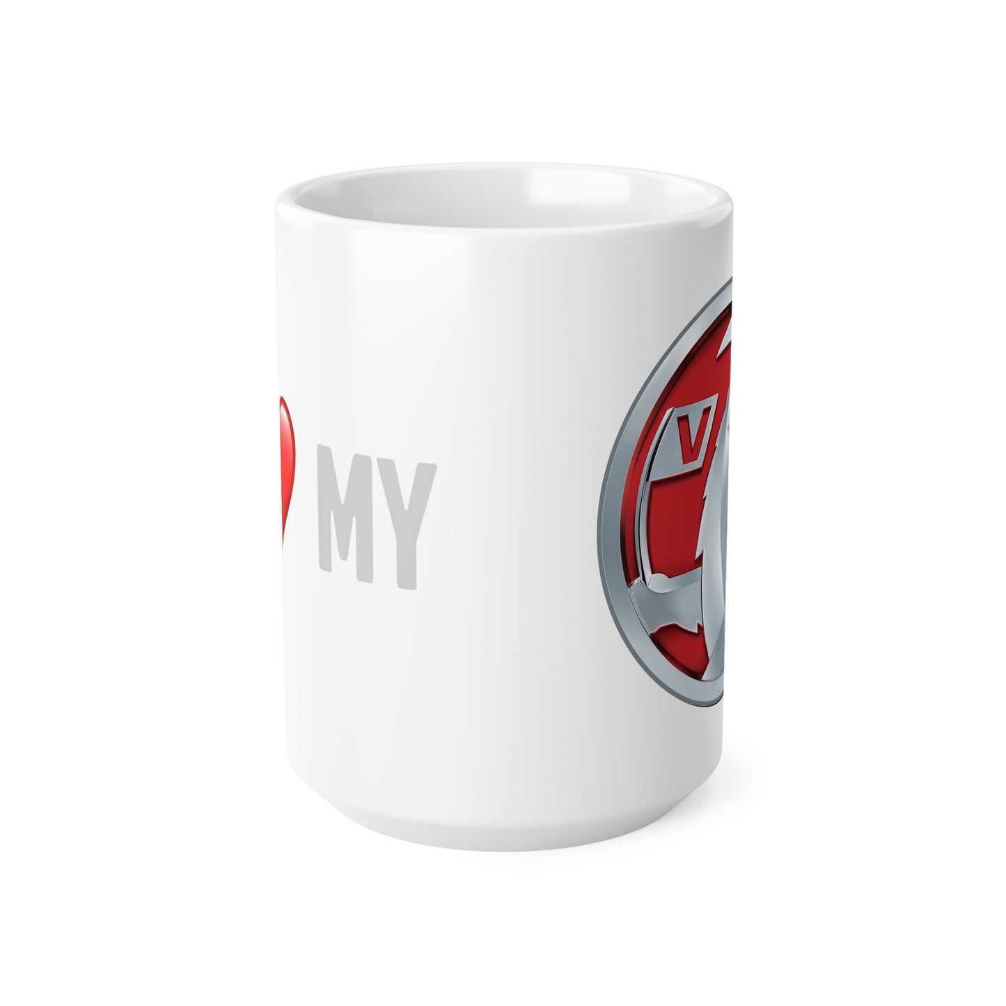 Vauxhall  - I Love my Vauxhall White Ceramic Coffee Cup 11oz, 15oz