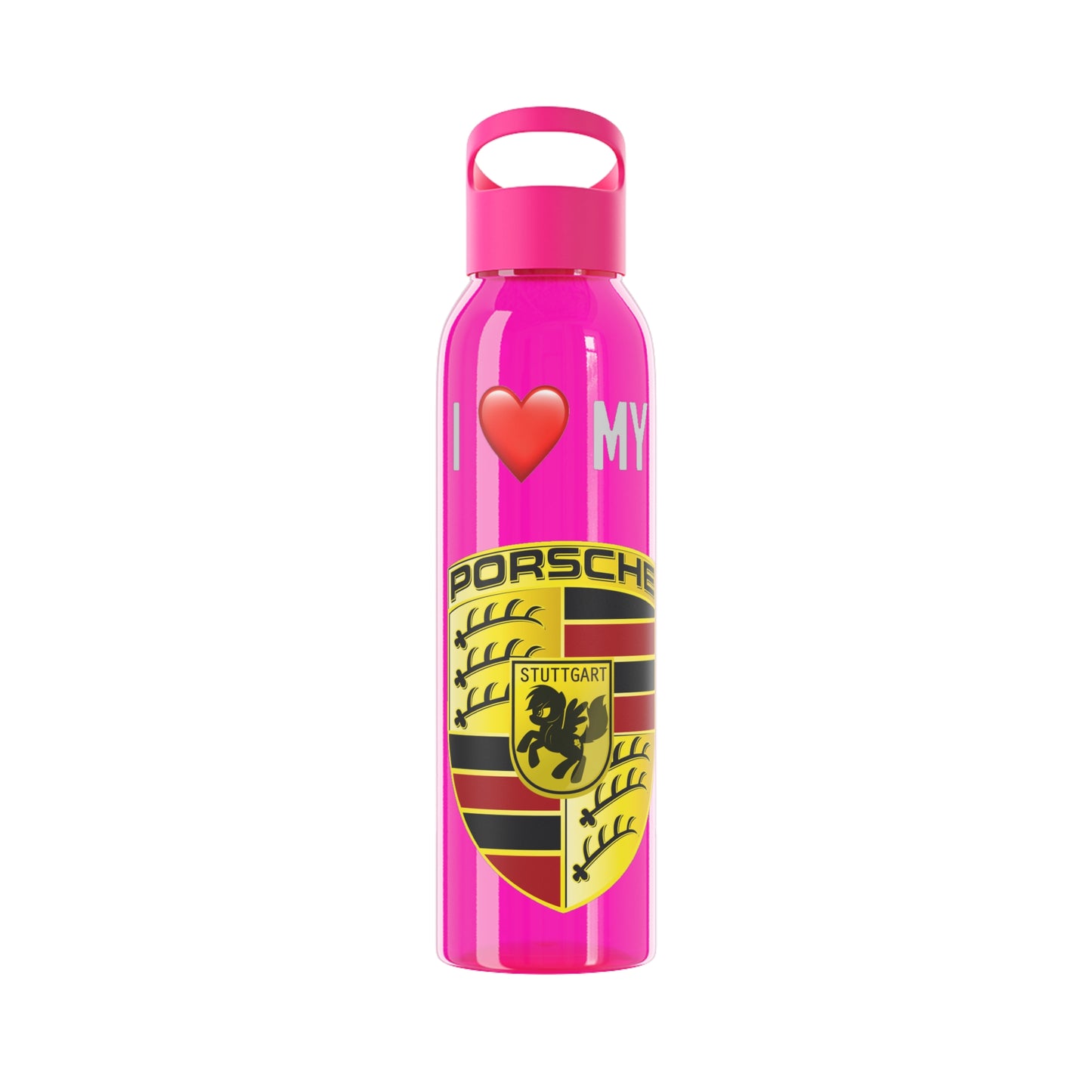 Porsche - I Love My Porsche 22oz Water Bottle
