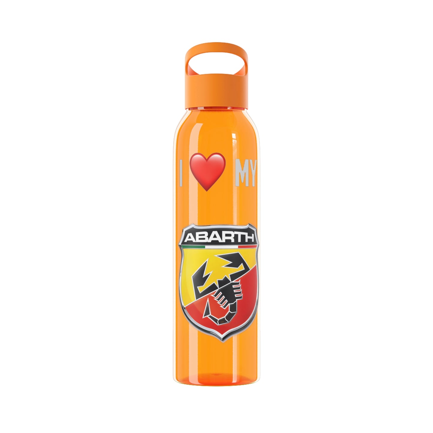 Abarth - I Love My Abarth 22oz Water Bottle