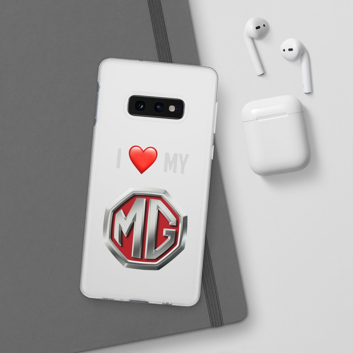 MG Phone Case - Flexible And Frosted TPU Plastic I Love My MG Phone Case
