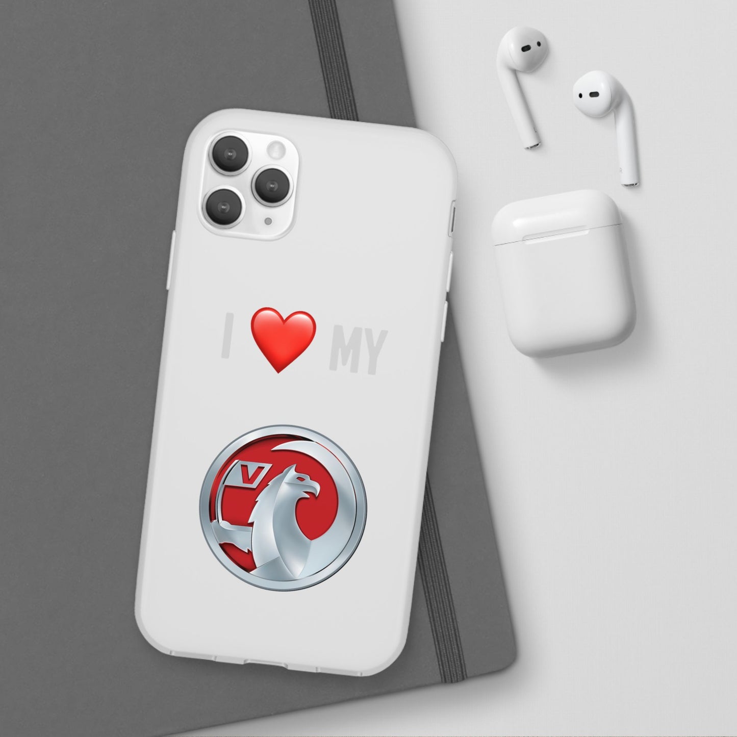 Vauxhall Phone Case - Flexible And Frosted TPU Plastic I Love My Vauxhall Phone Case