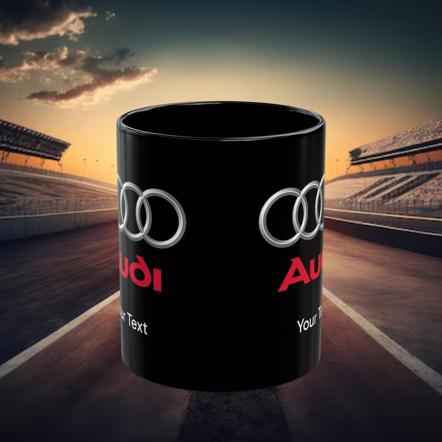 Audi Mug (With or Without Personalisation) 11oz or 15oz. Perfect Gift