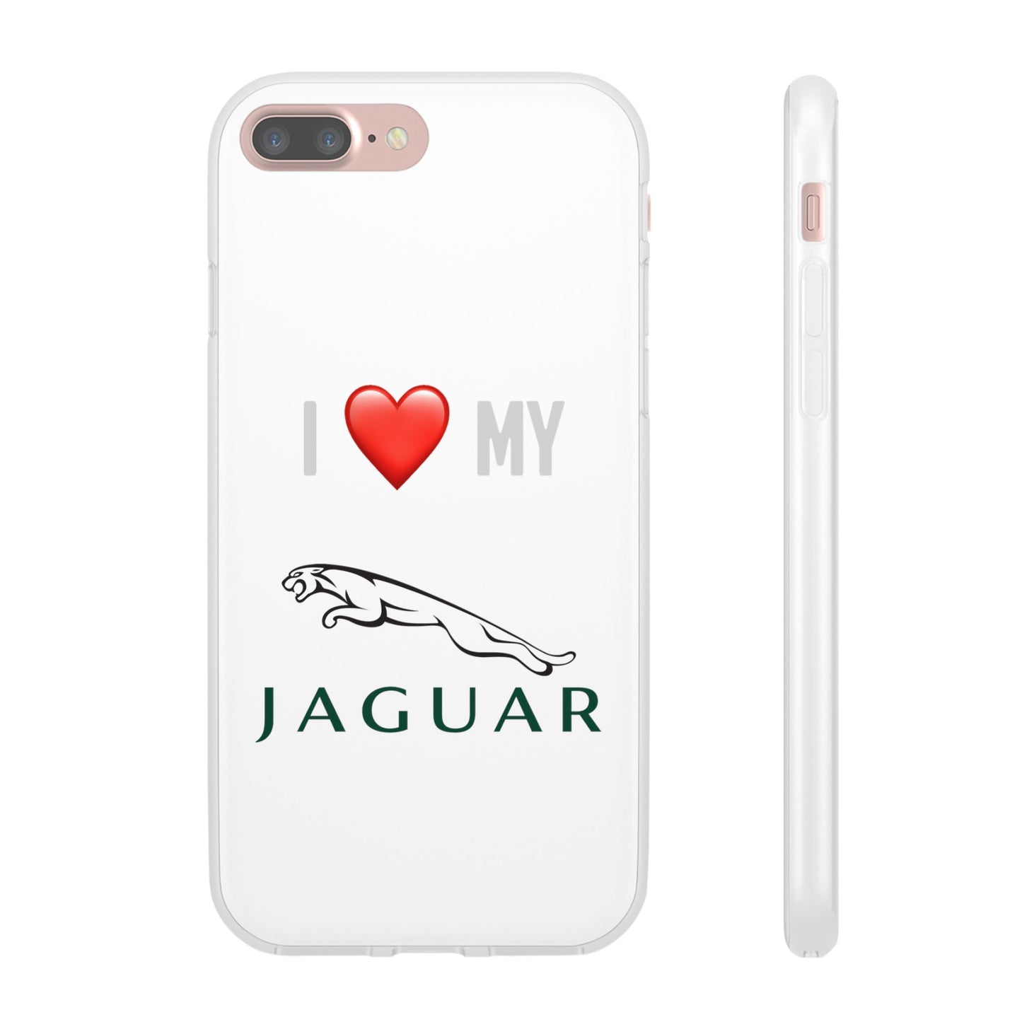 Jaguar Phone Case - Flexible And Frosted TPU Plastic I Love My Jaguar Phone Case