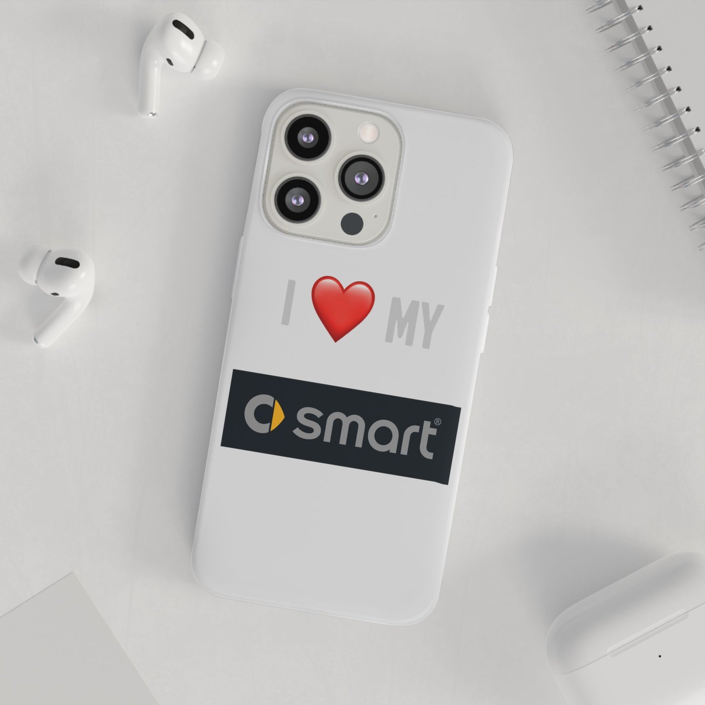 Smart Phone Case - Flexible And Frosted TPU Plastic I Love My Smart Phone Case