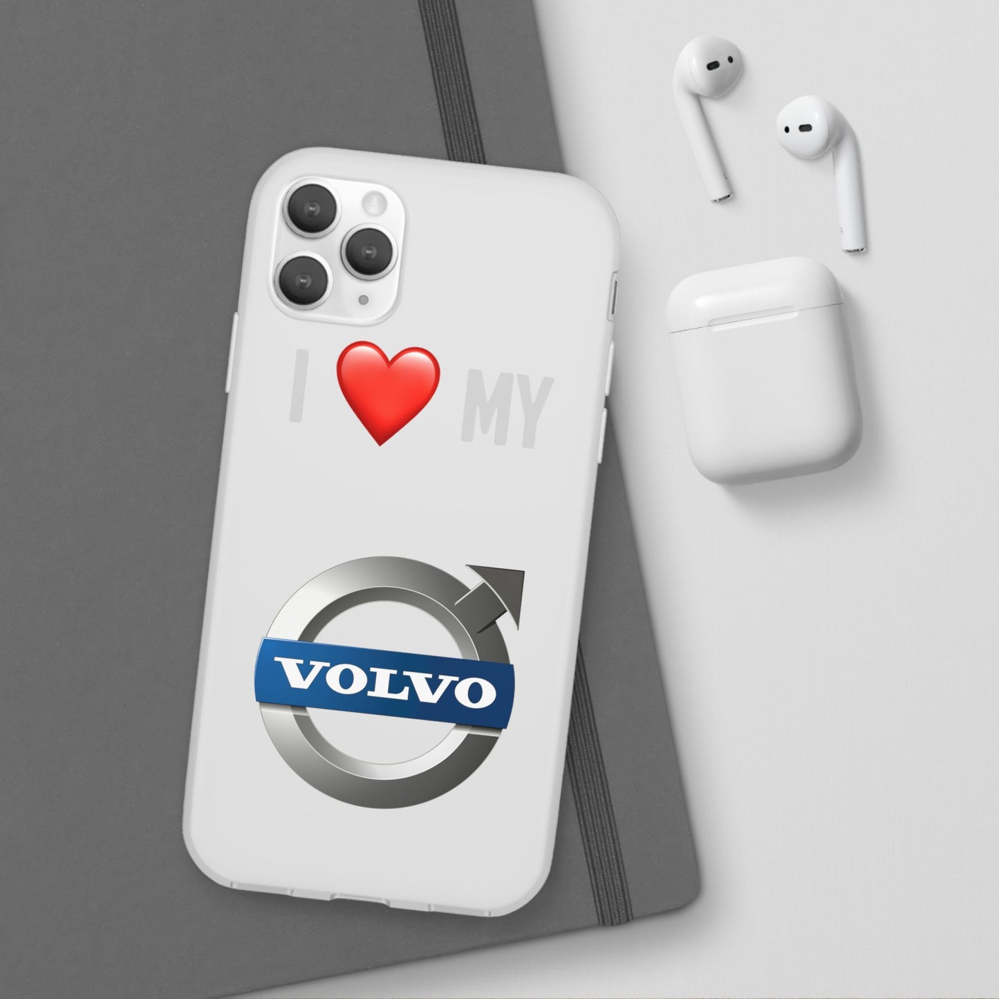 I  Love My Volvo Phone Case – Slim Flexible Protective Cover