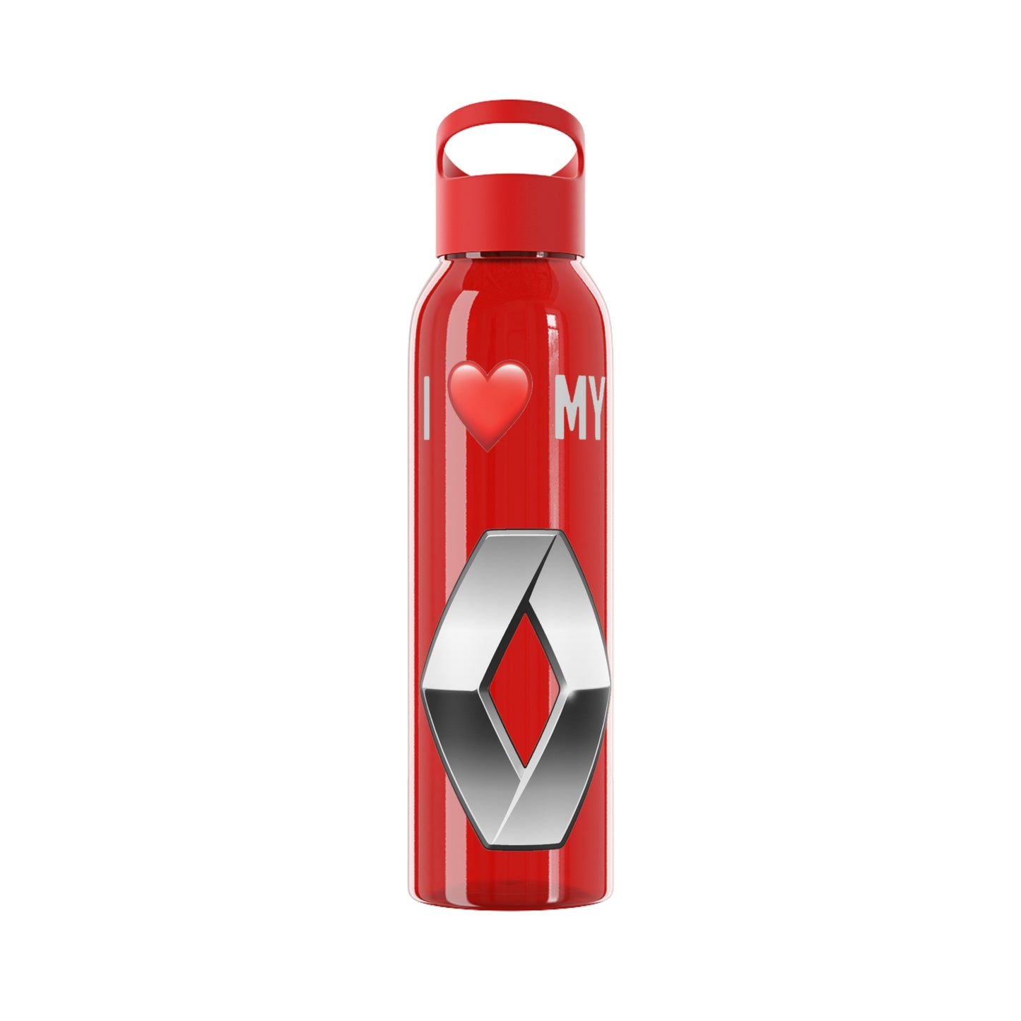 Renault - I Love My Renault 22oz Water Bottle