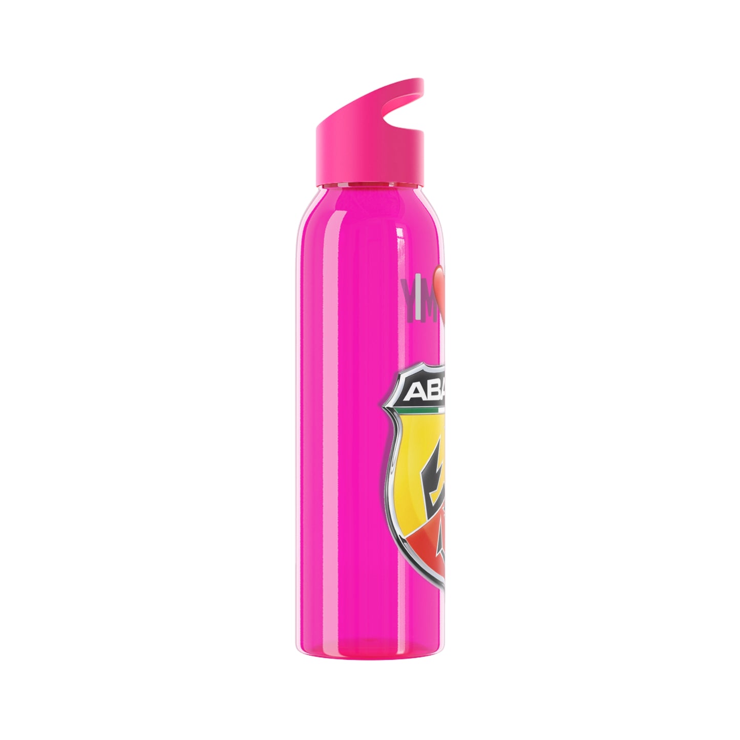 Abarth - I Love My Abarth 22oz Water Bottle