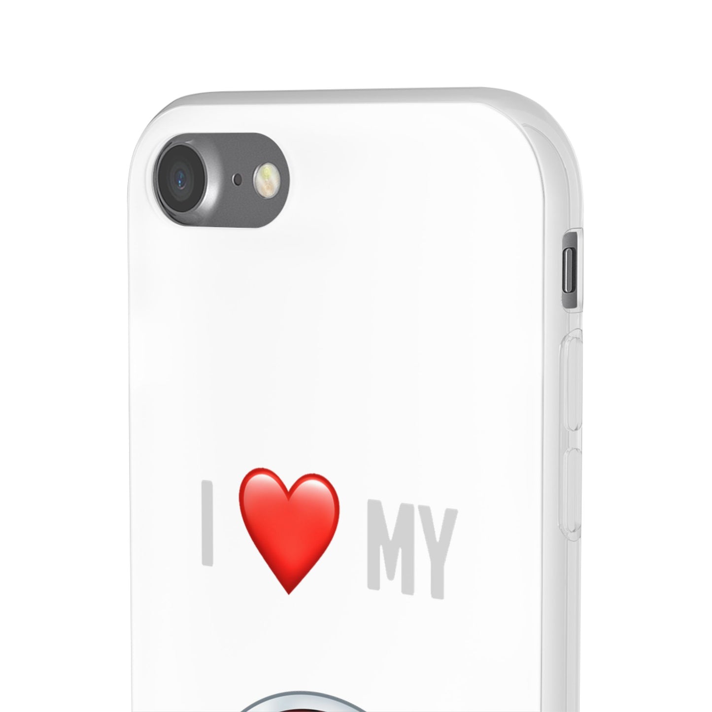 Vauxhall Phone Case - Flexible And Frosted TPU Plastic I Love My Vauxhall Phone Case
