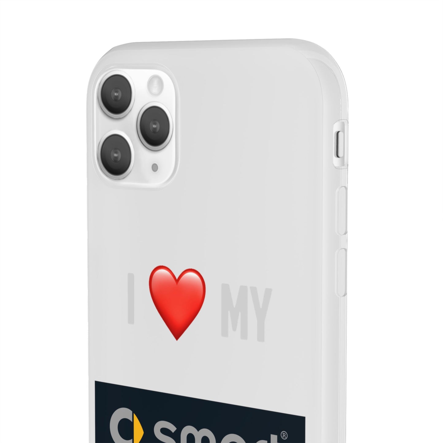 Smart Phone Case - Flexible And Frosted TPU Plastic I Love My Smart Phone Case