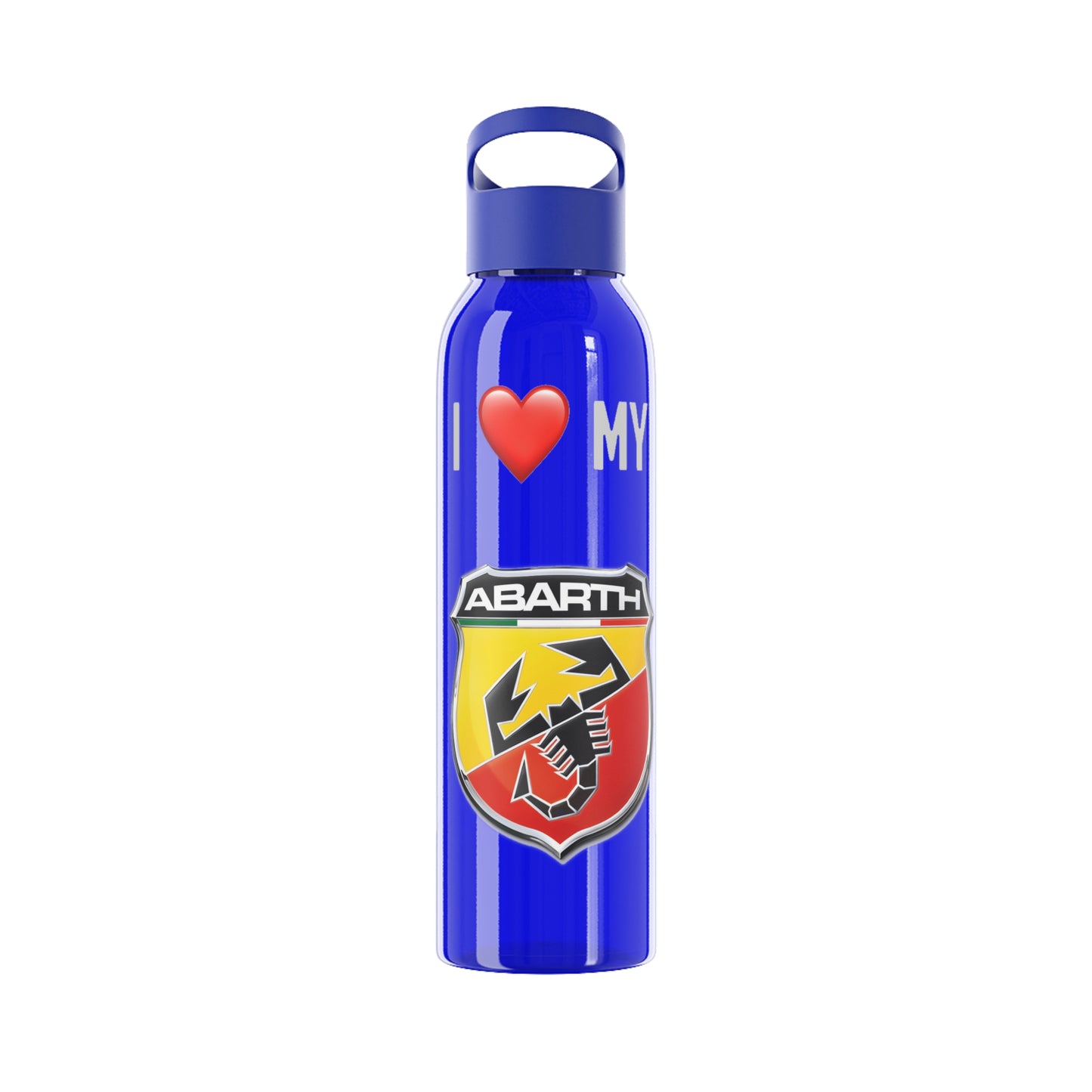 Abarth - I Love My Abarth 22oz Water Bottle
