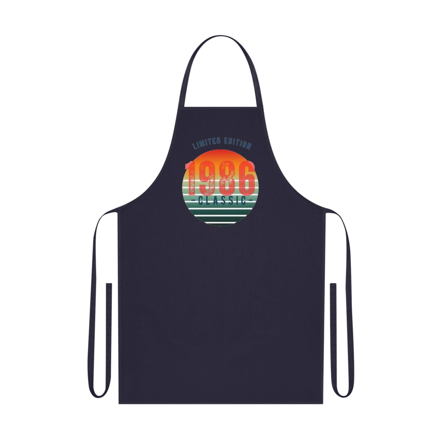 Personalised Custom Limited Edition 1986 Cotton Apron