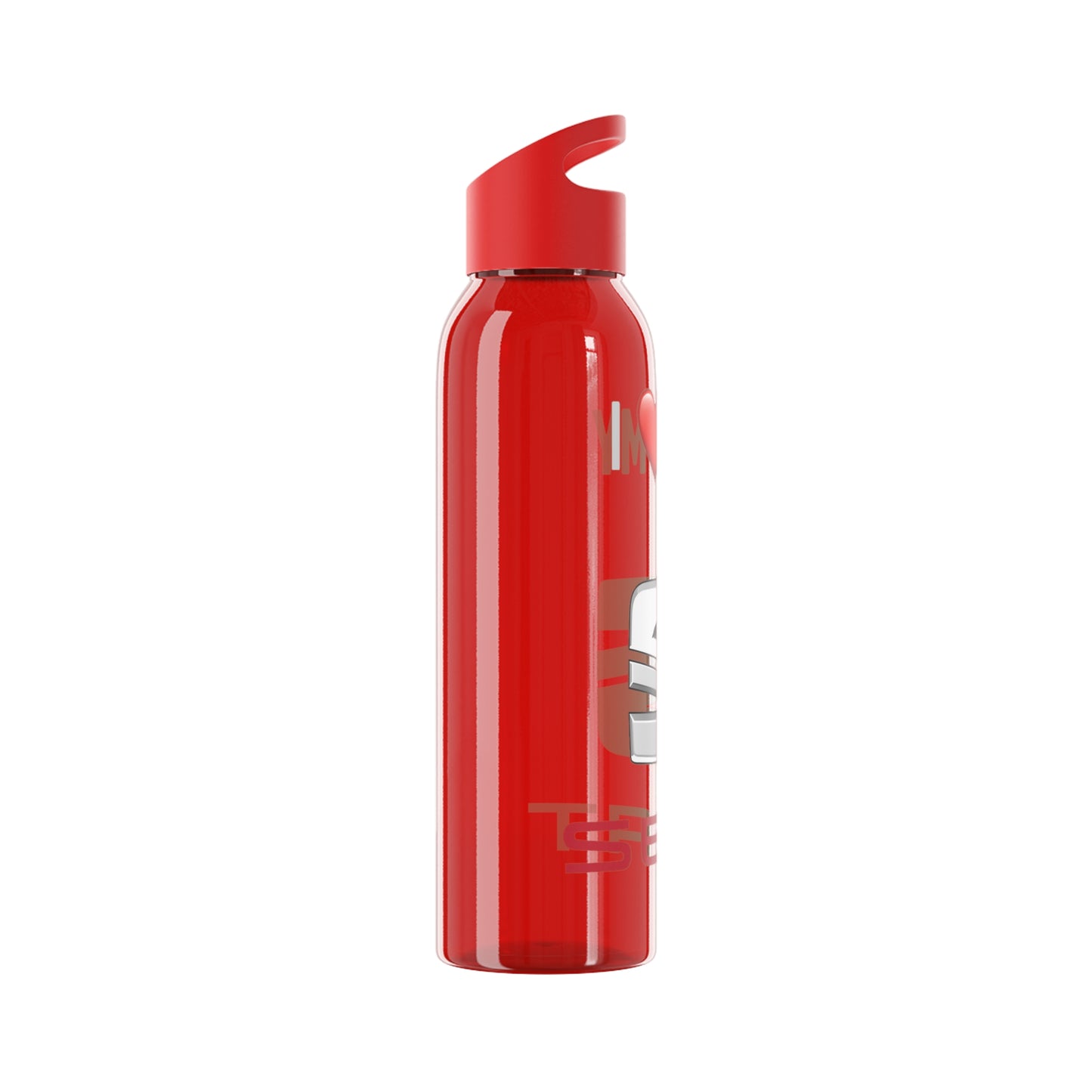 Seat - I Love My Seat 22oz Water Bottle
