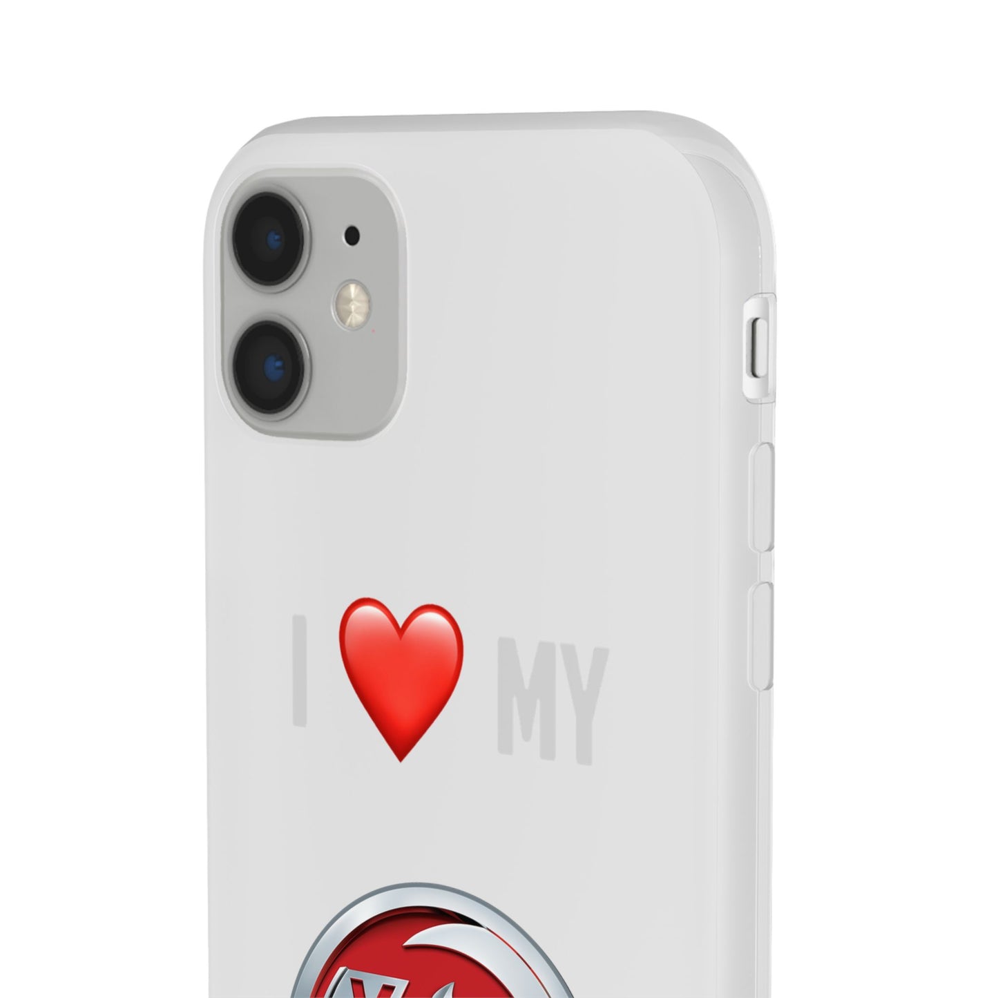 Vauxhall Phone Case - Flexible And Frosted TPU Plastic I Love My Vauxhall Phone Case