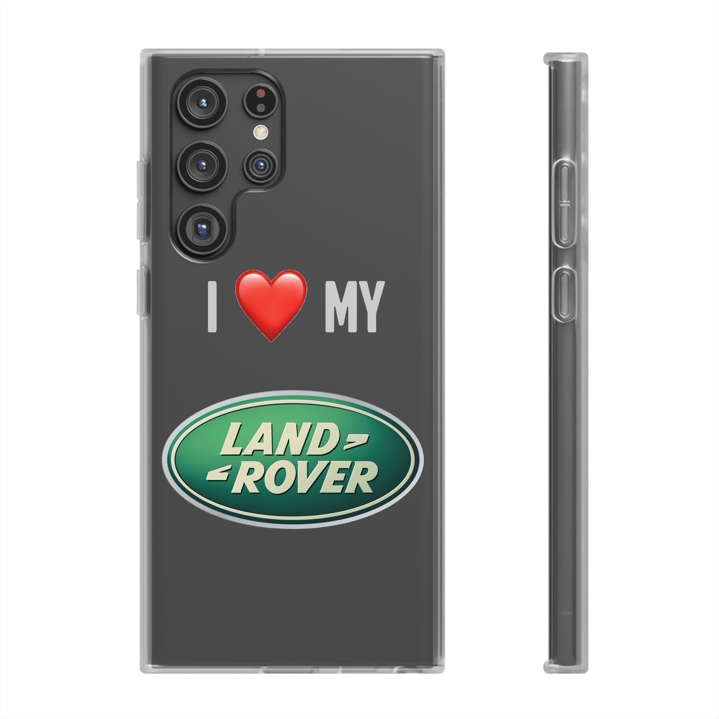 Land Rover Phone Case - Flexible And Frosted TPU Plastic I Love My Land Rover Phone Case