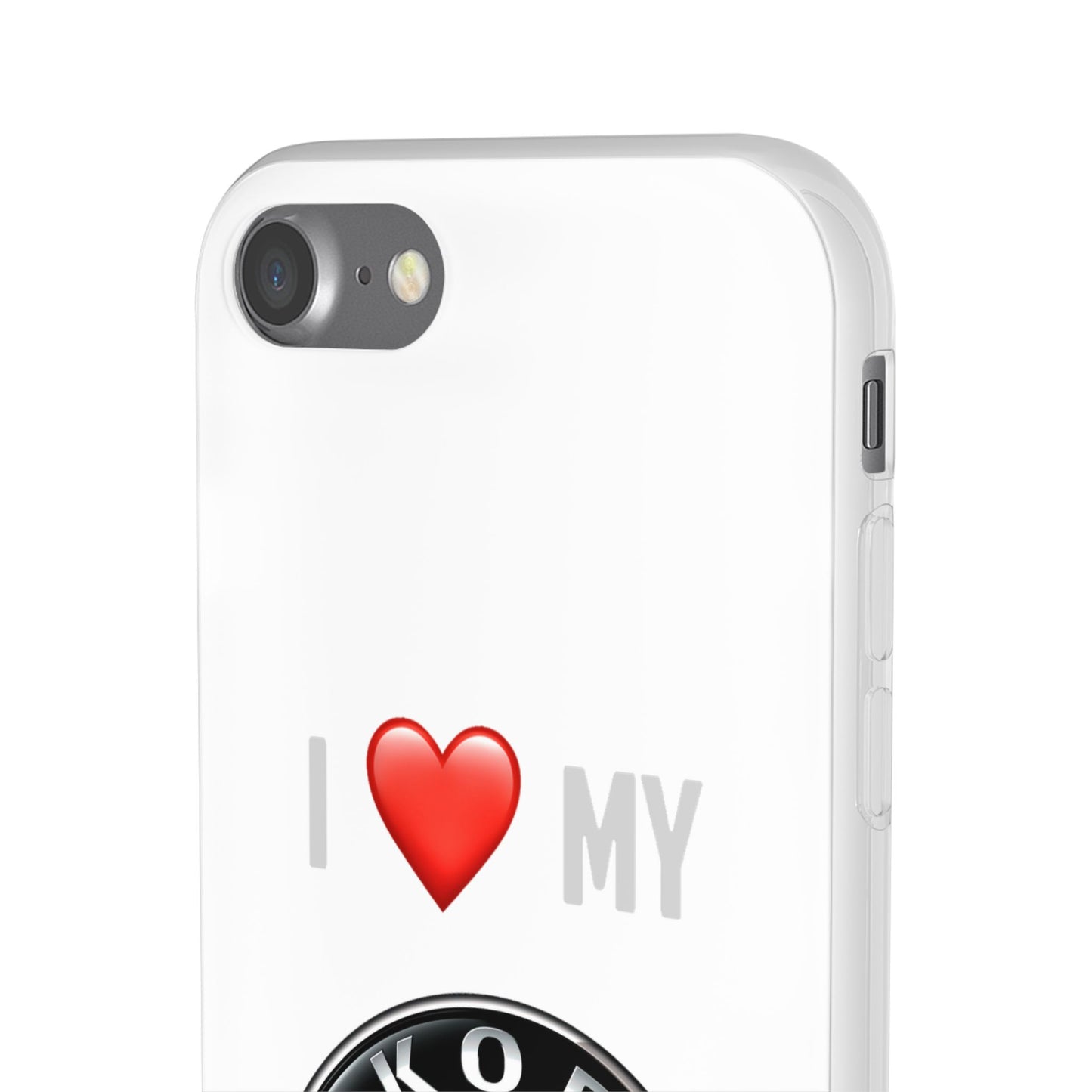 Skoda Phone Case - Flexible And Frosted TPU Plastic I Love My Skoda Phone Case