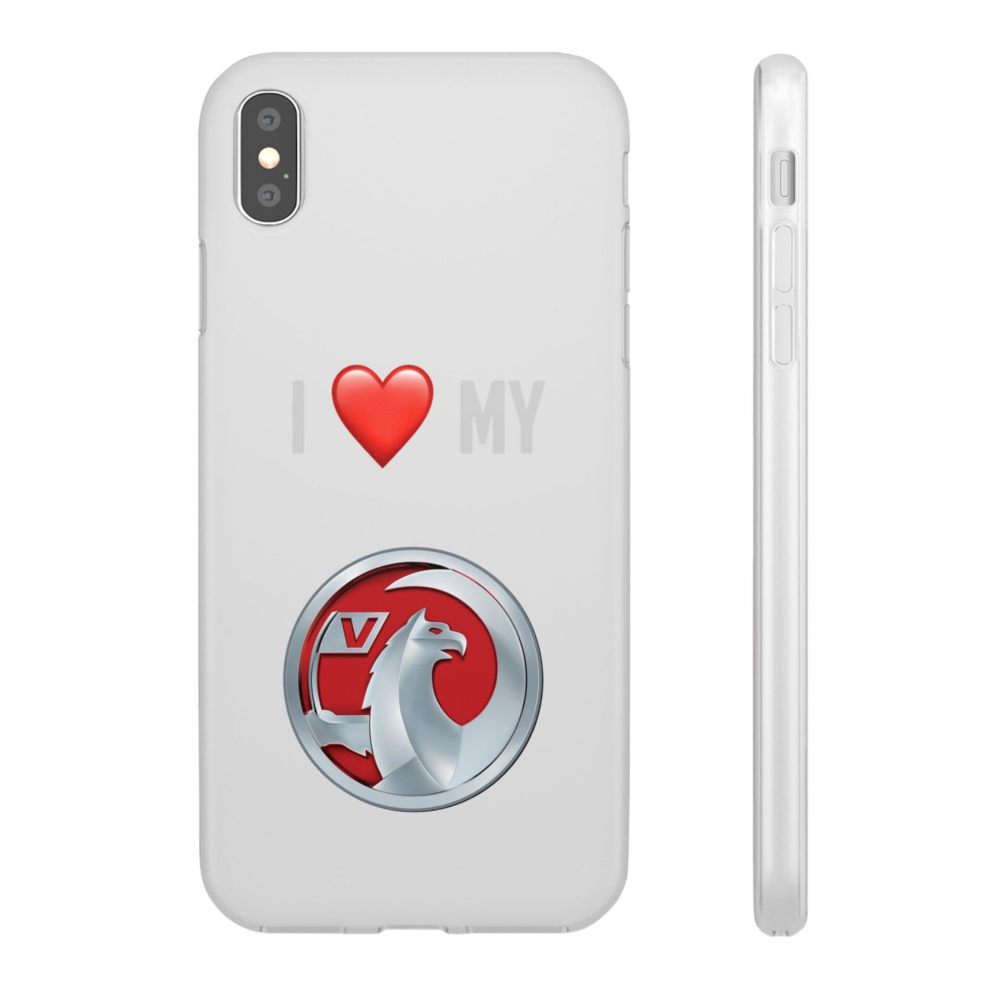 Vauxhall Phone Case - Flexible And Frosted TPU Plastic I Love My Vauxhall Phone Case