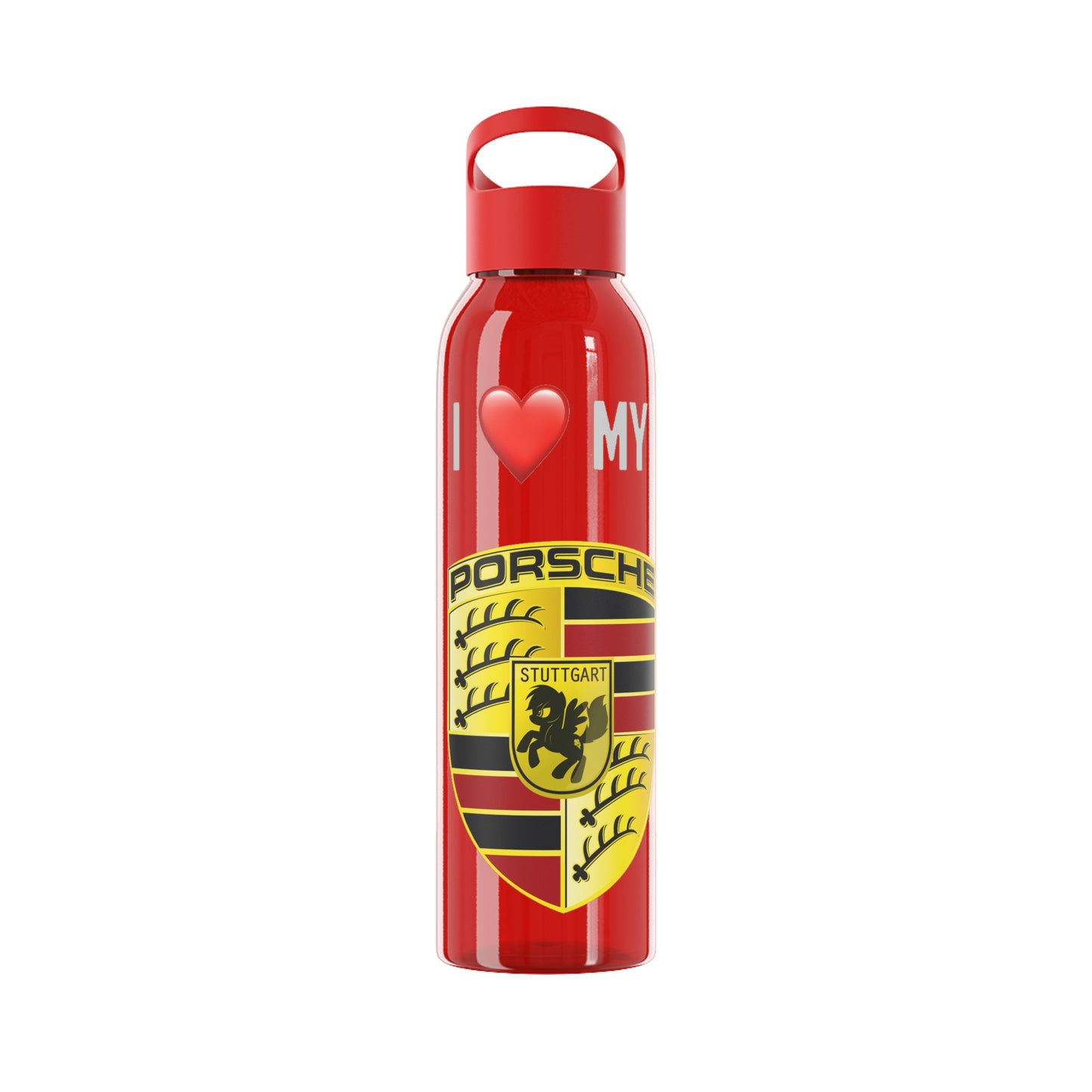 Porsche - I Love My Porsche 22oz Water Bottle